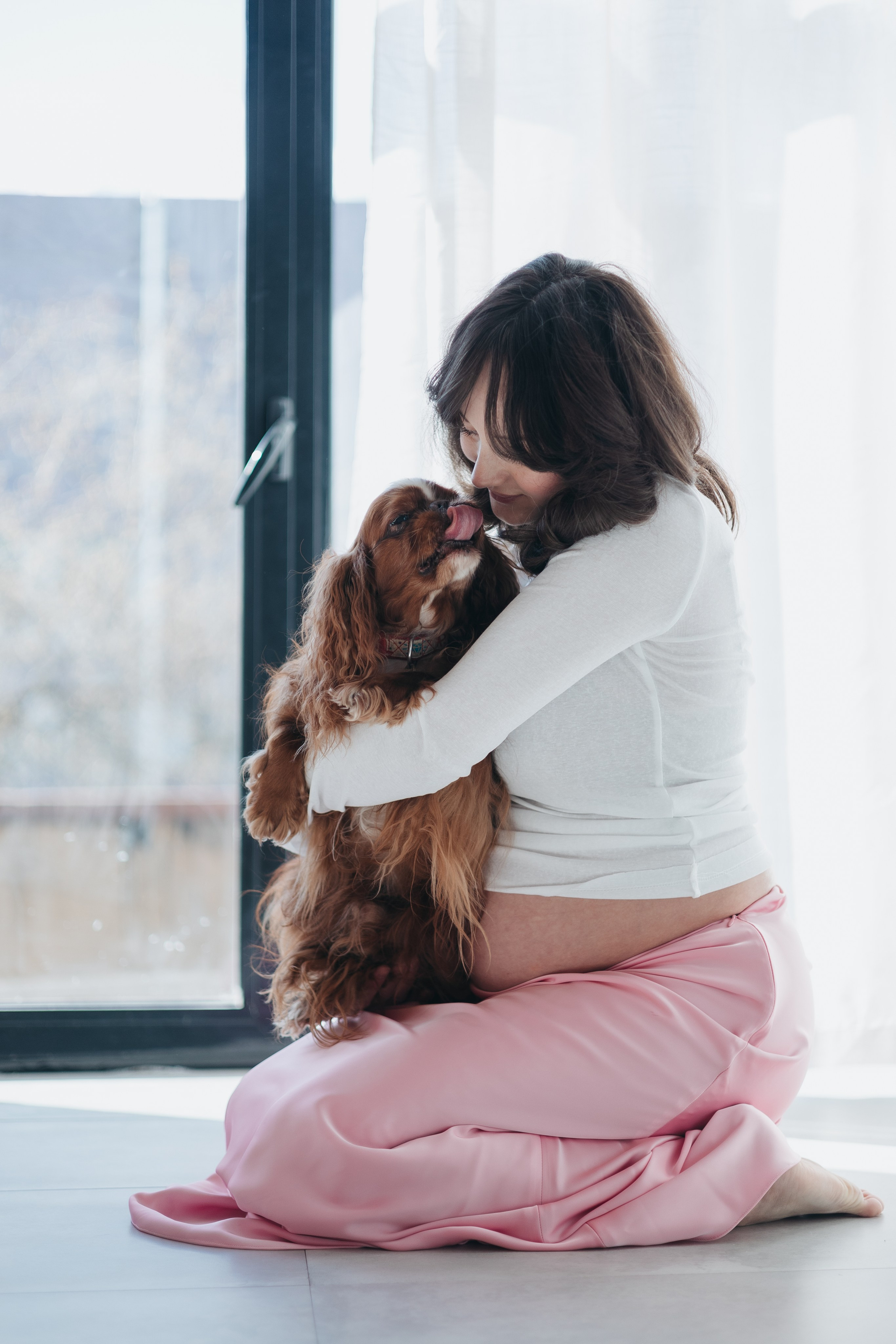 Полина, Максим и Кекс. Фотограф животных Евгения Верцинская