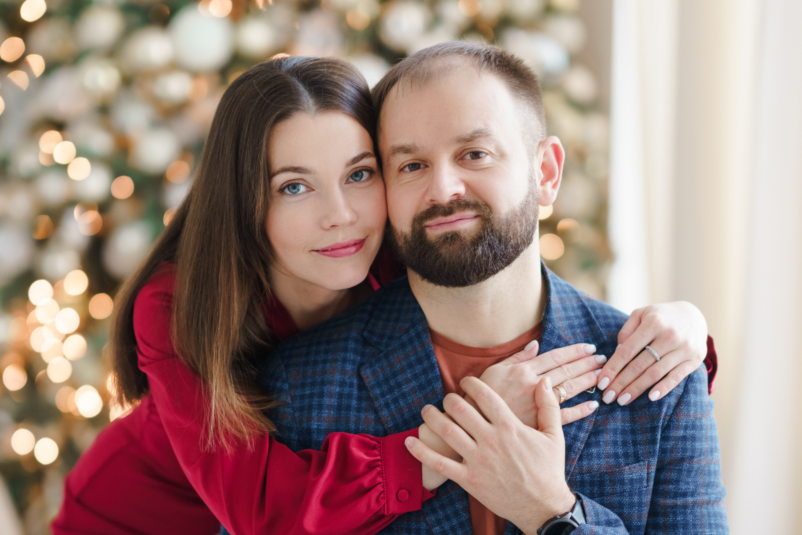 Новодняя фотосессия для Юлии и Дениса. Свадебный и семейный фотограф в Санкт-Петербурге Олеся Еремеева