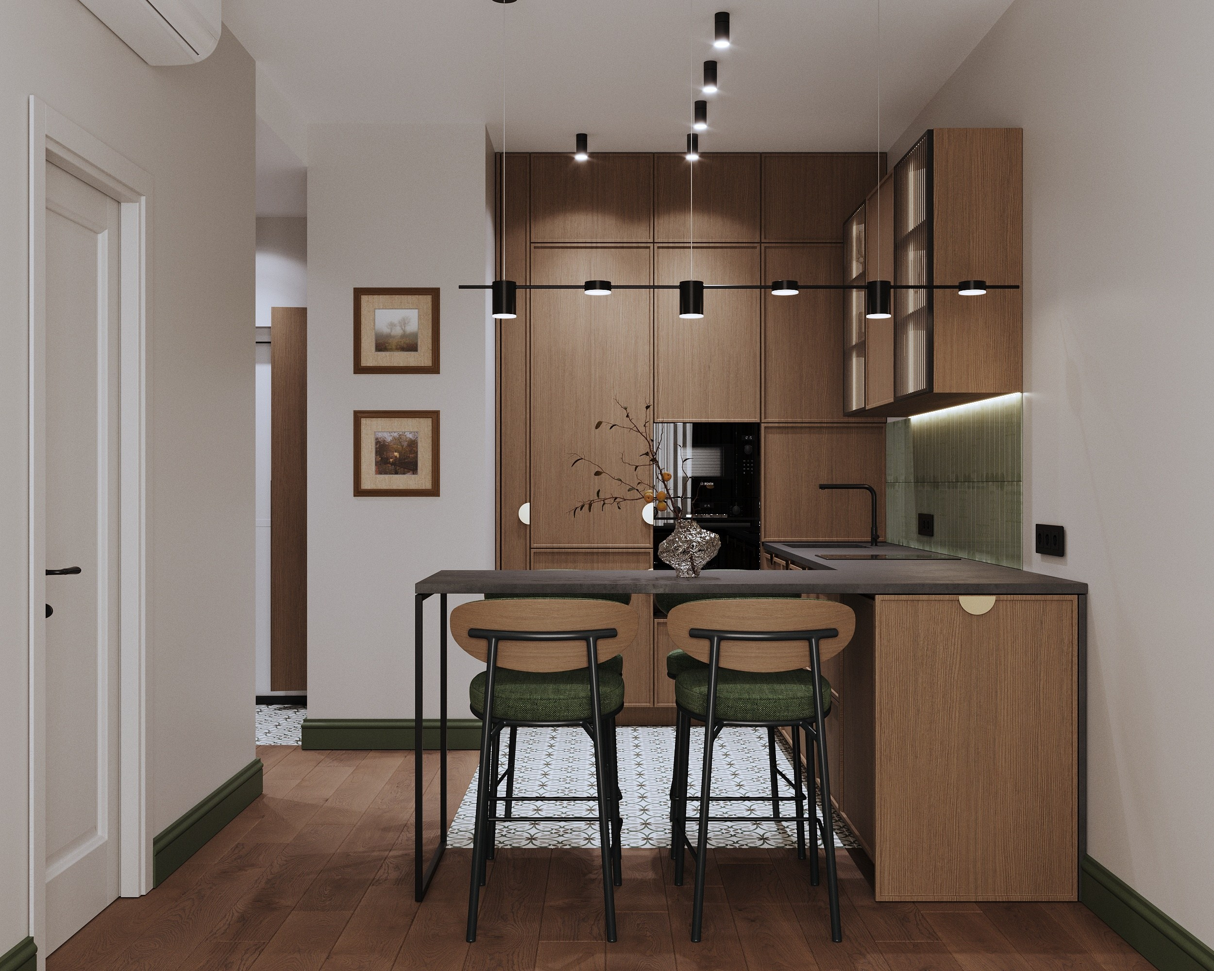 ЖК Шкиперский 19/Санкт-Петербург /36 кв м. Ксения Барабаш дизайнер интерьера в Санкт-Петербурге