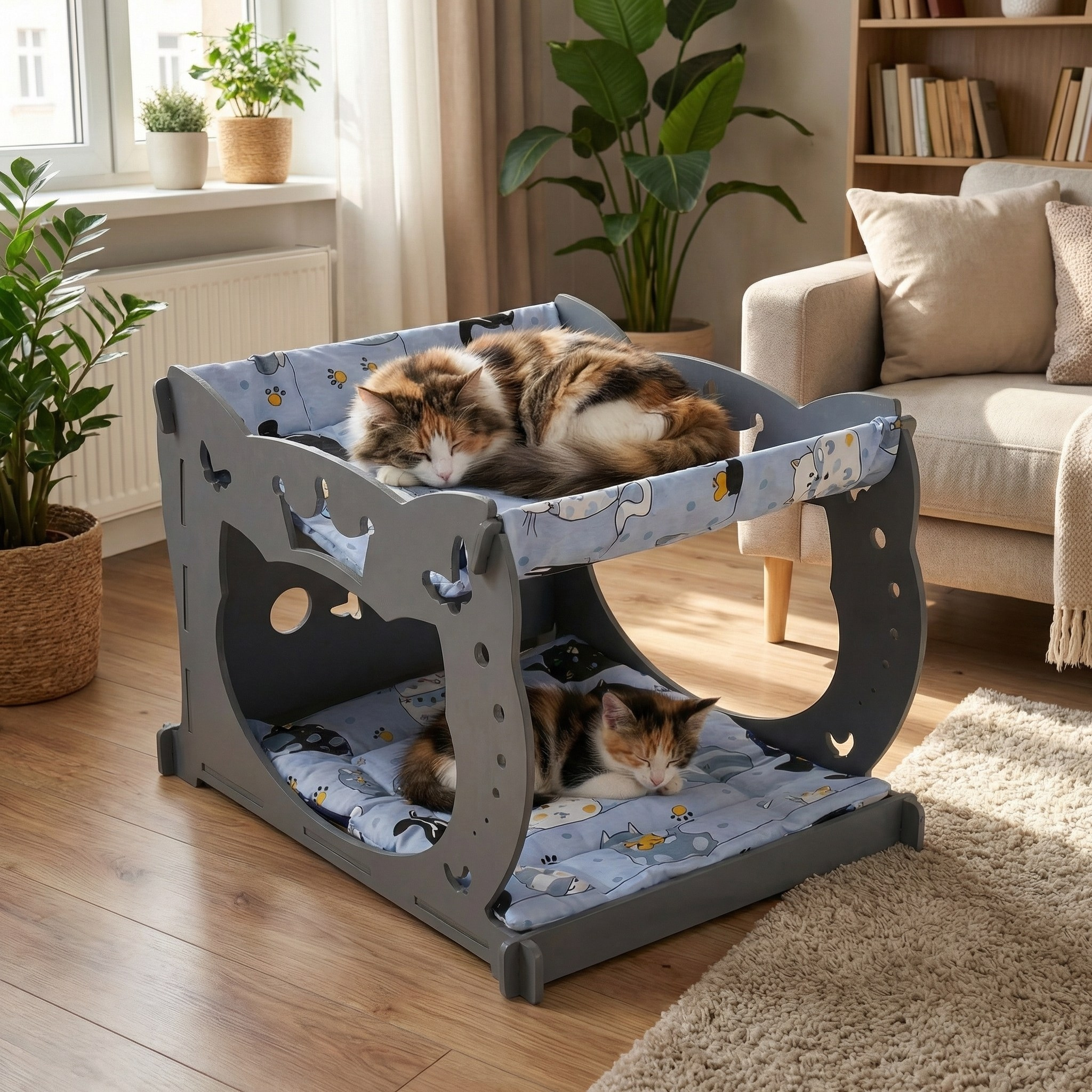 Домик-гамак Серый. Murstyle