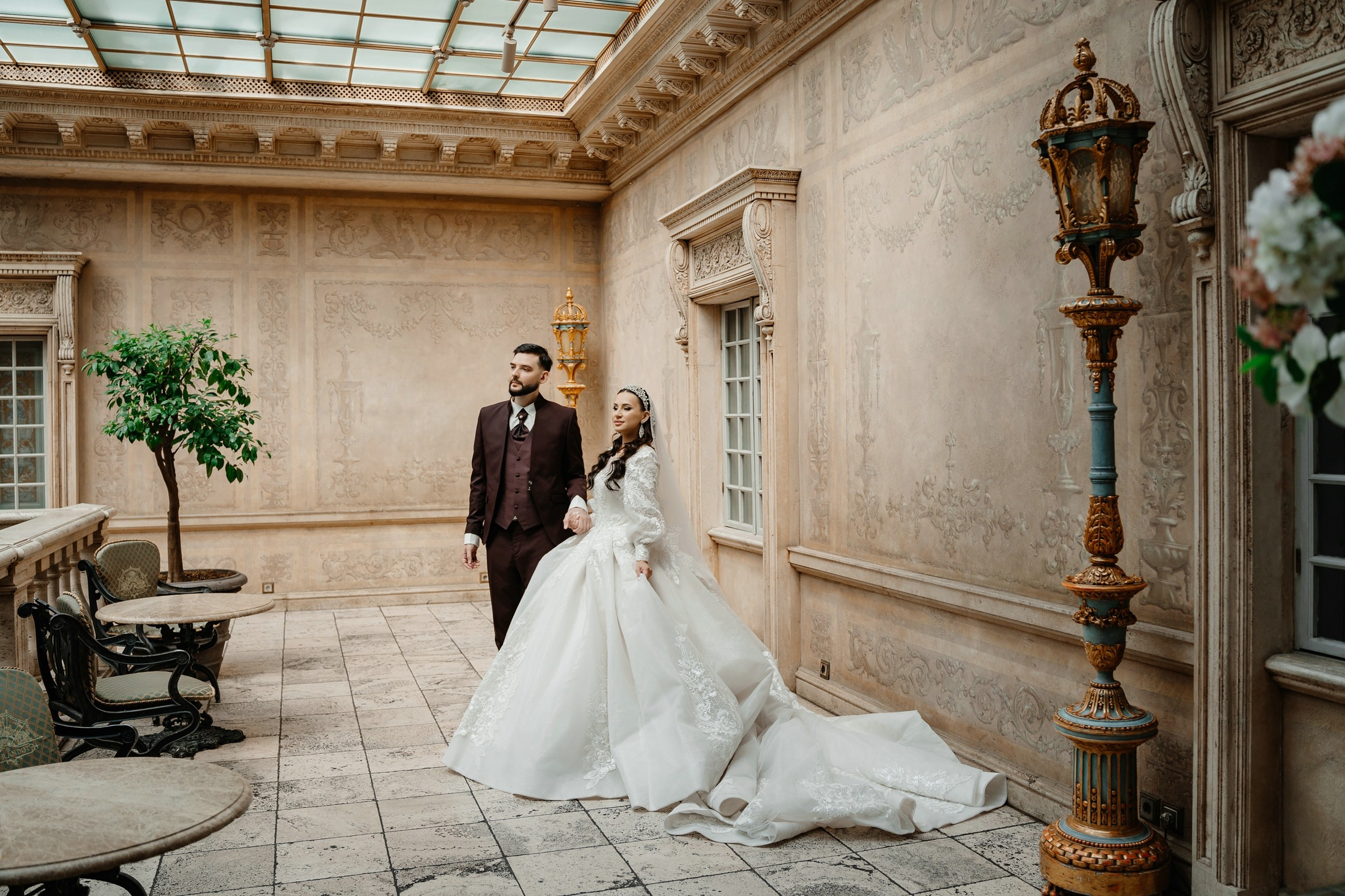 Свадебная фотосессия в ресторане Турандот. Свадебный и семейный фотограф в Москве Светлана Зоткина