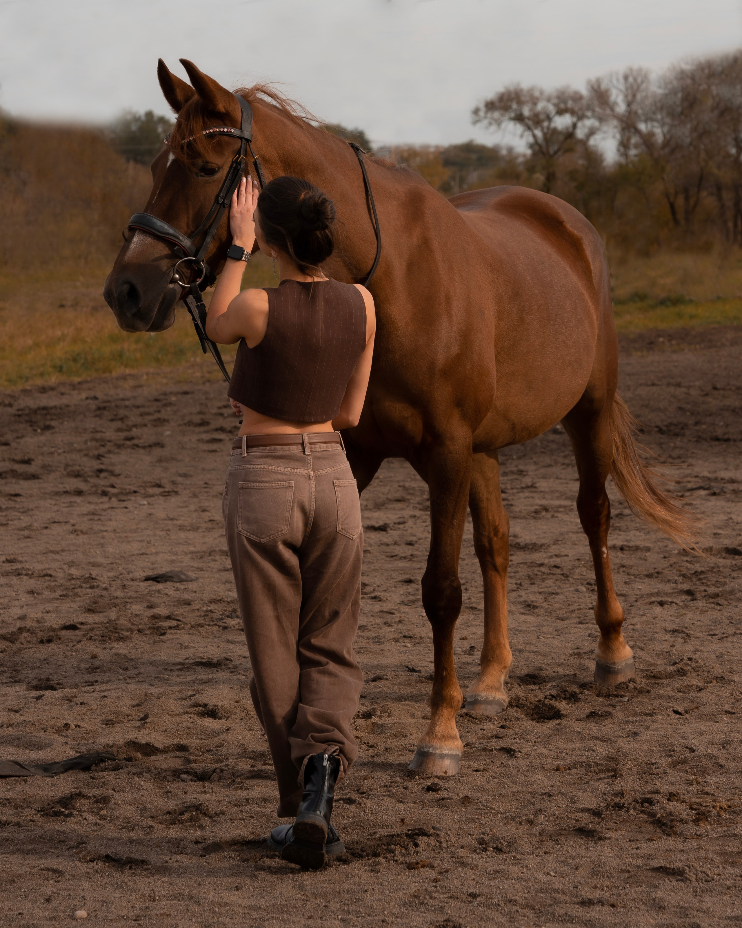 Фотосессия с лошадью. Женский, семейный фотограф в г. Уссурийске Марина Гусарова