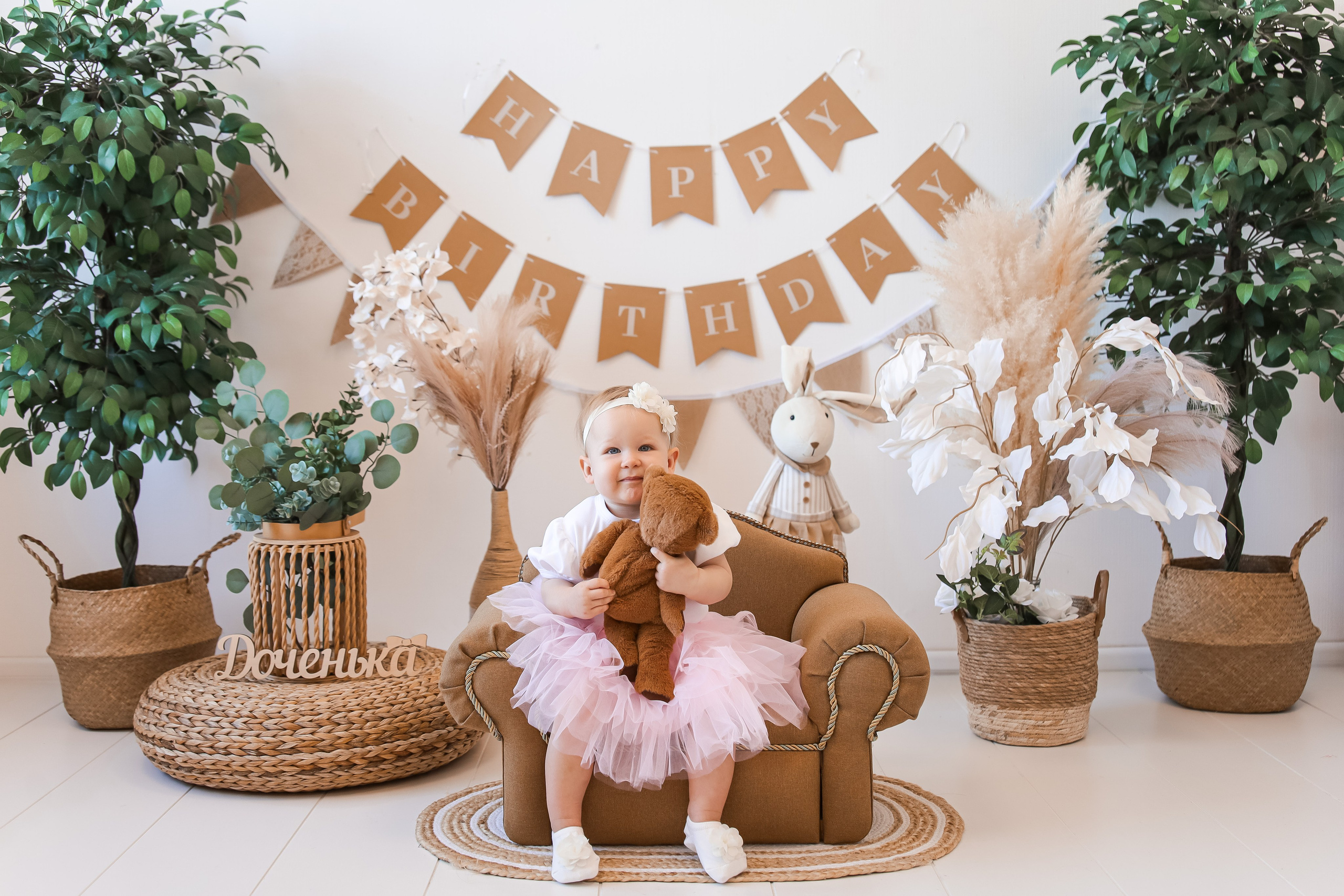 1й Годик Паулины. Детский и Семейный фотограф в Санкт-Петербурге. Детская Фотостудия «FAMILY STORY»