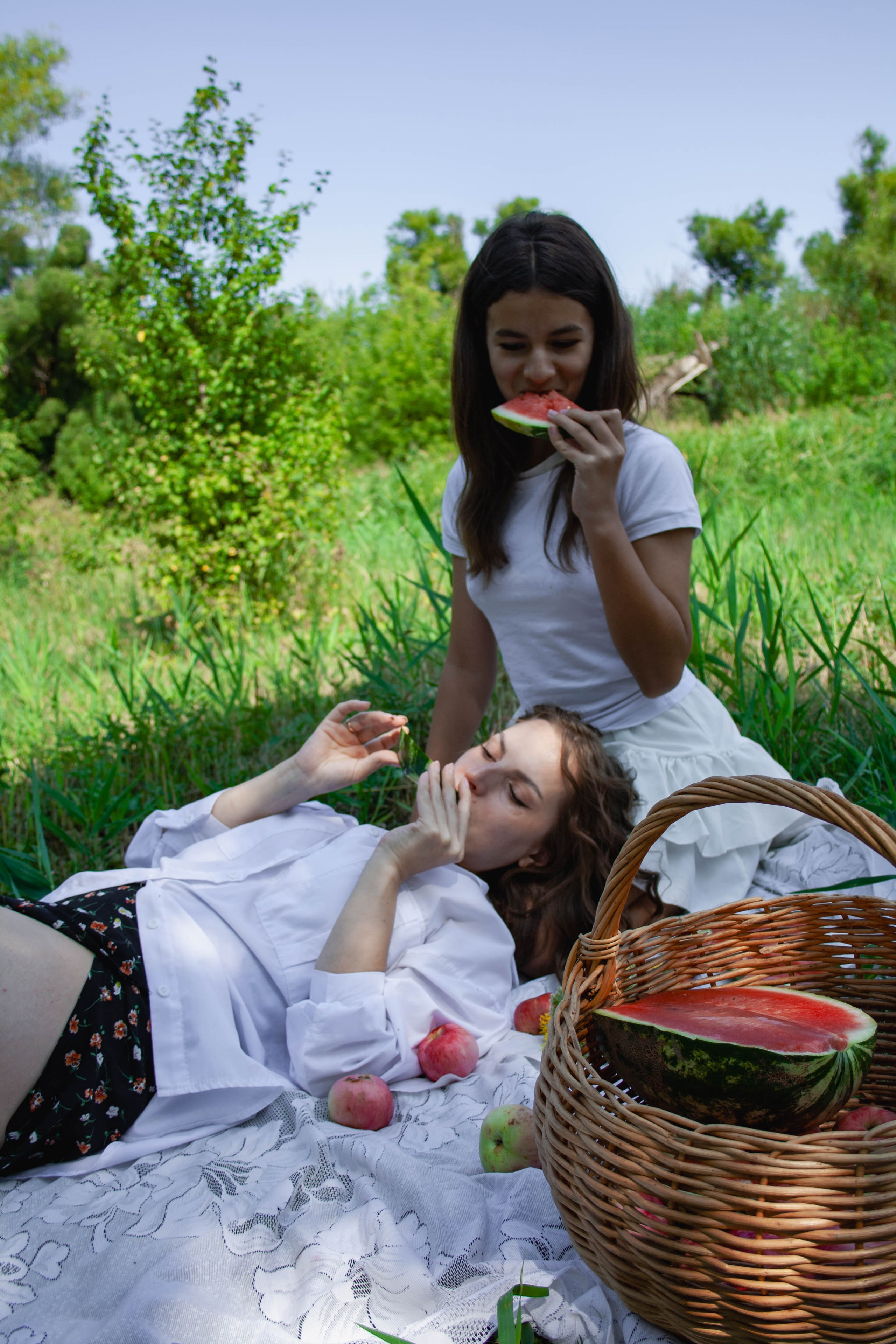 Арбузный пикник. Портретный фотограф в Саратове
