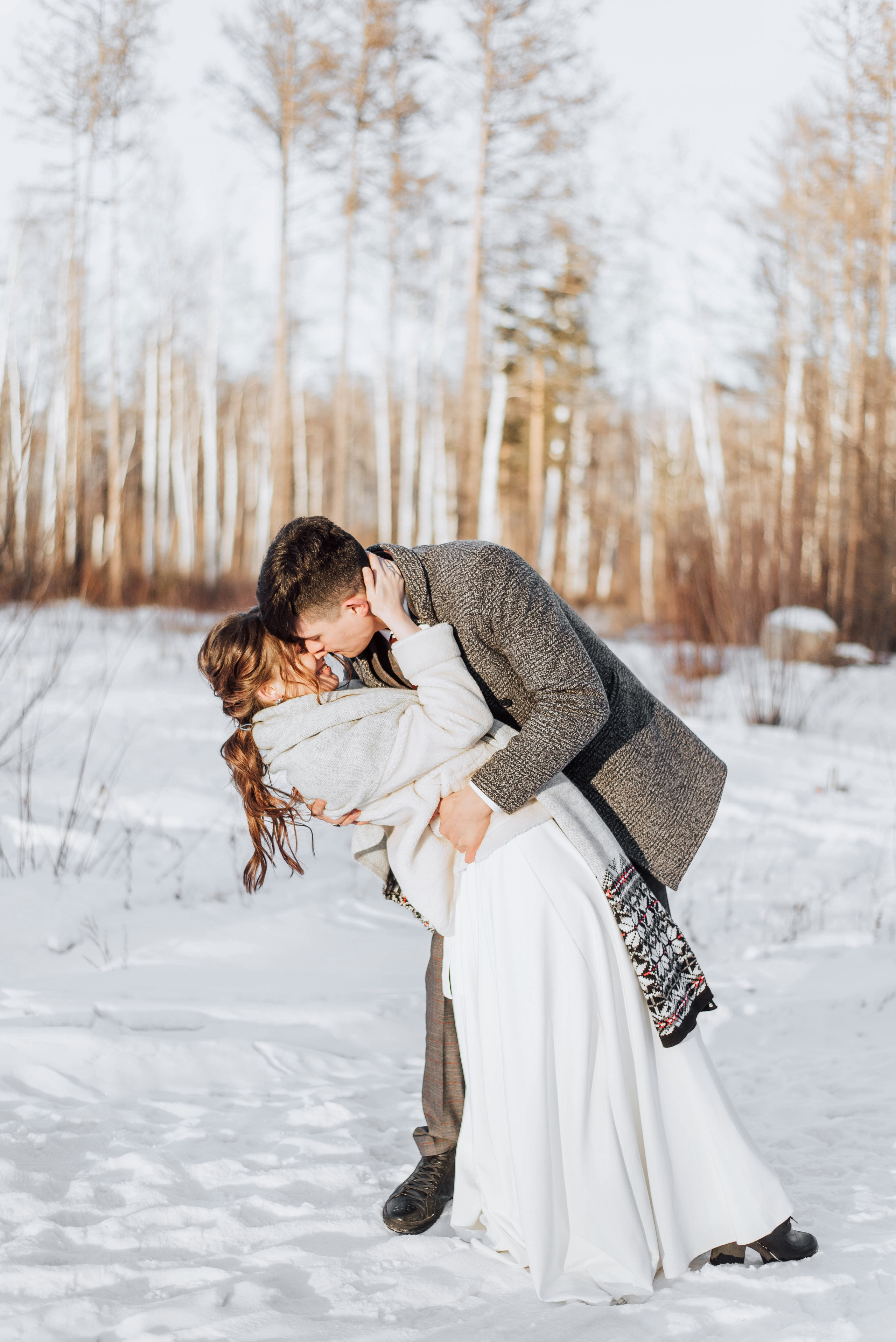 Зимняя история Саши и Иры. Свадебный и семейный фотограф в Чите Юлия Оранская
