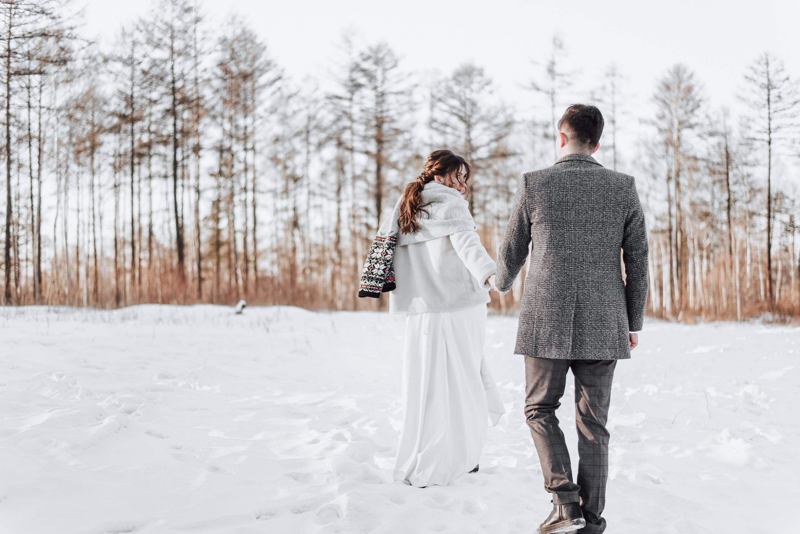 Зимняя история Саши и Иры. Свадебный и семейный фотограф в Чите Юлия Оранская