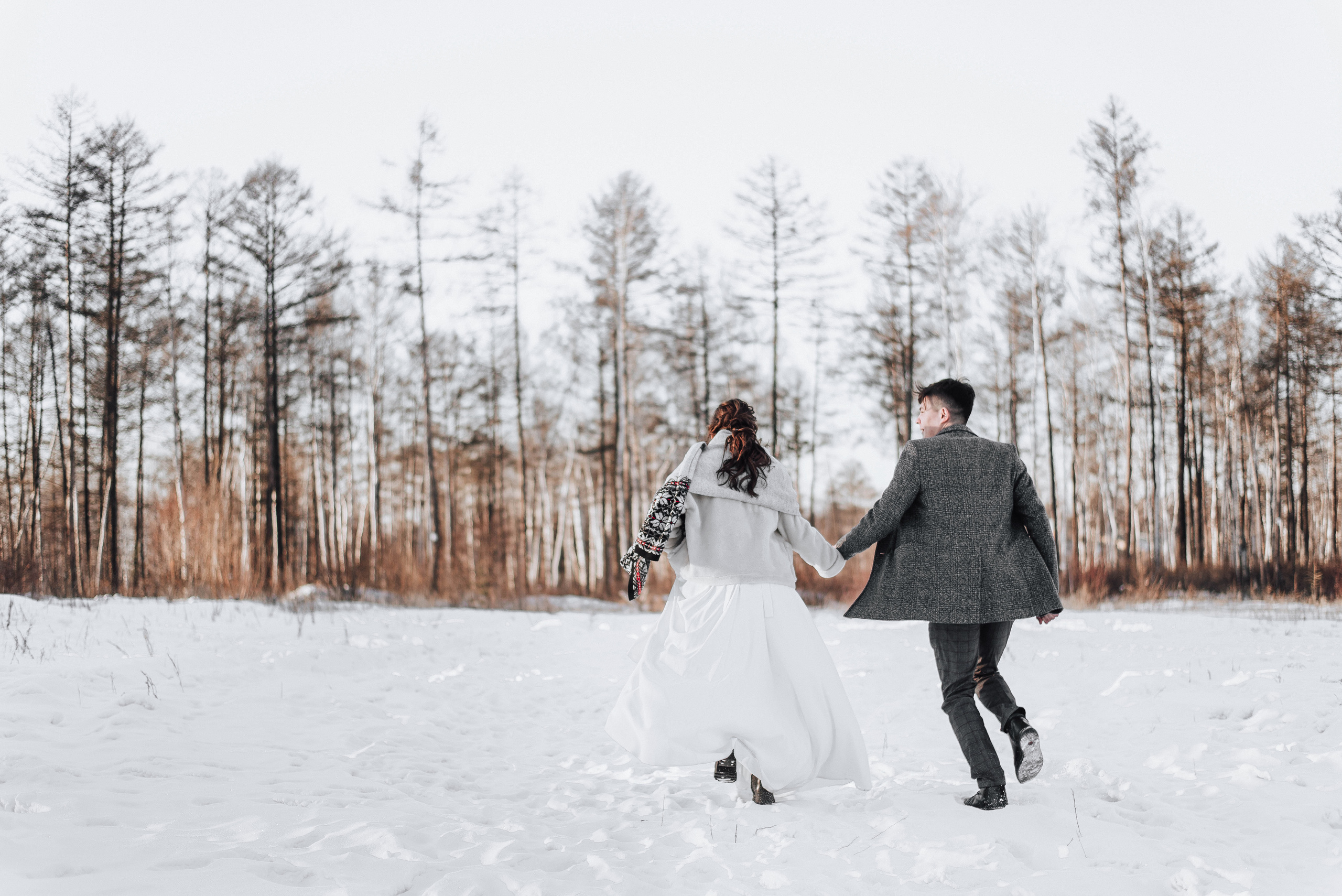Зимняя история Саши и Иры. Свадебный и семейный фотограф в Чите Юлия Оранская