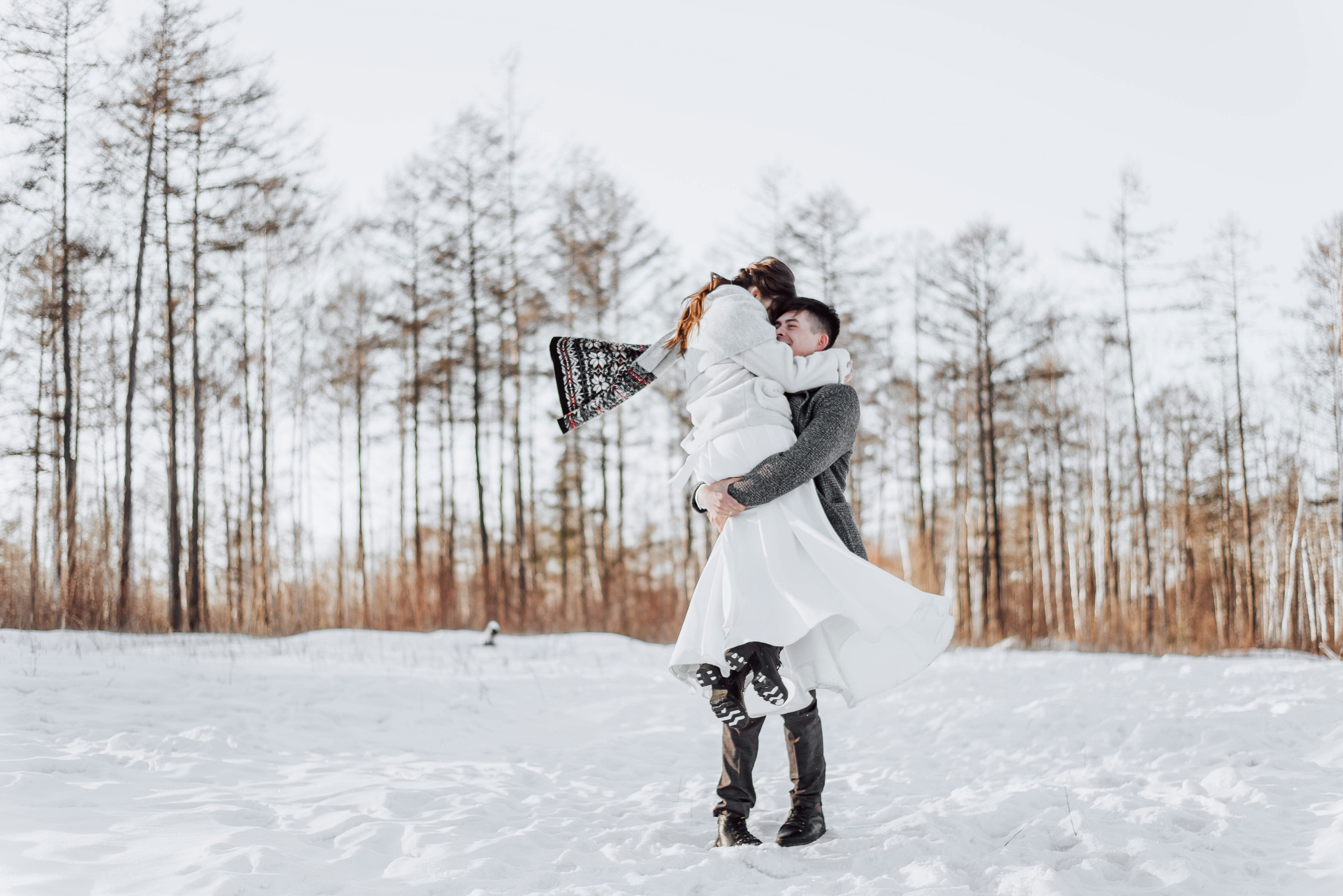 Зимняя история Саши и Иры. Свадебный и семейный фотограф в Чите Юлия Оранская