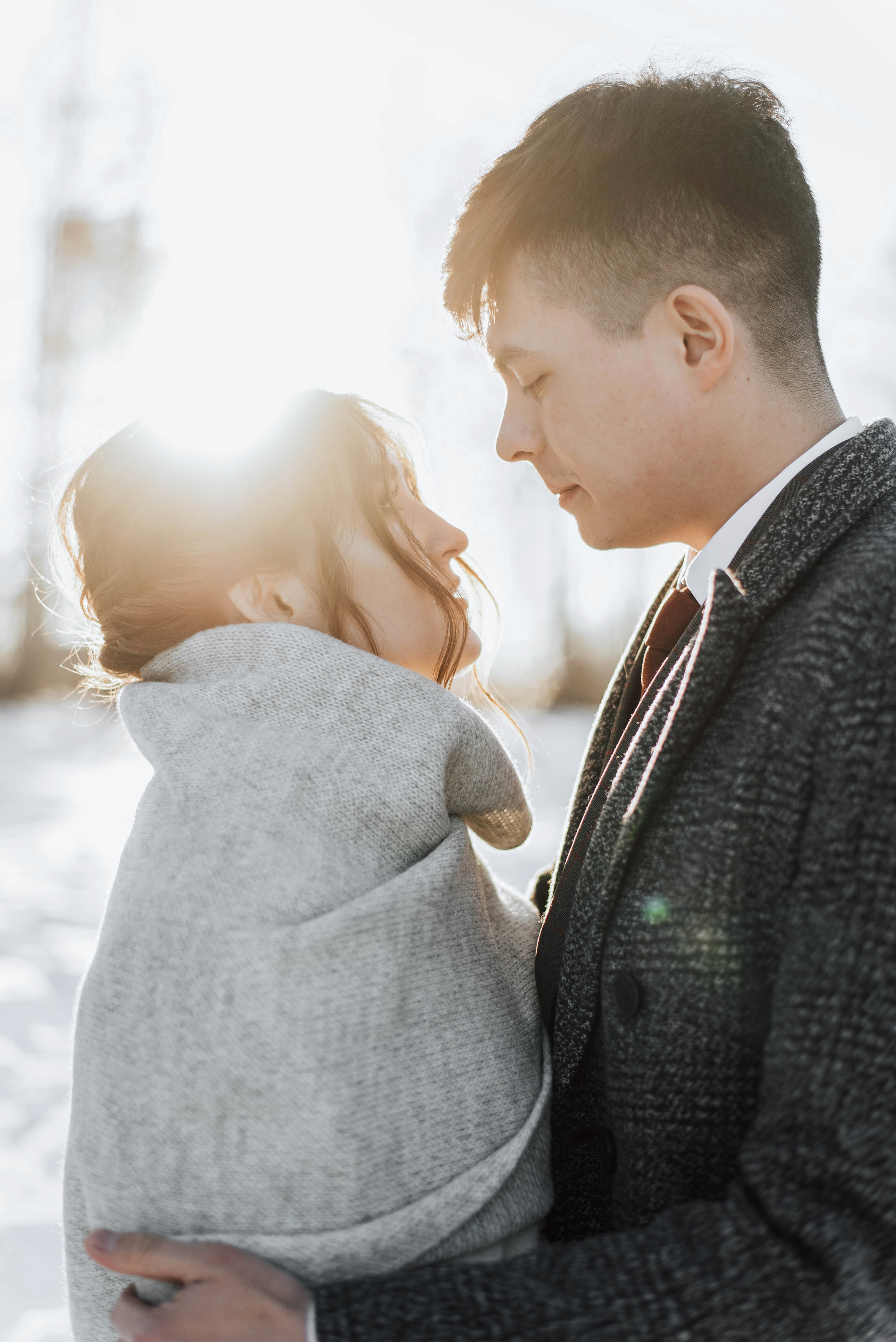 Зимняя история Саши и Иры. Свадебный и семейный фотограф в Чите Юлия Оранская