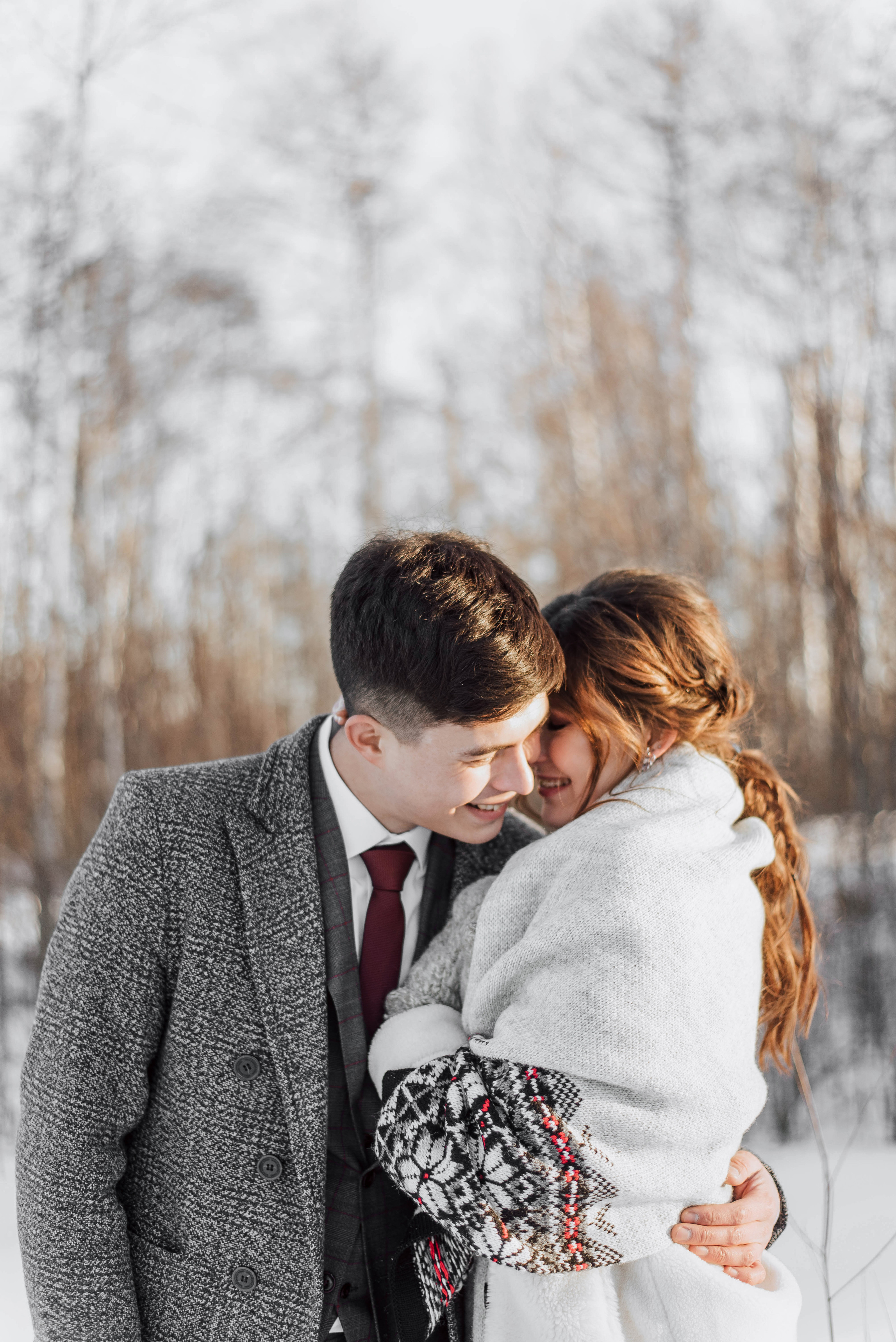 Зимняя история Саши и Иры. Свадебный и семейный фотограф в Чите Юлия Оранская