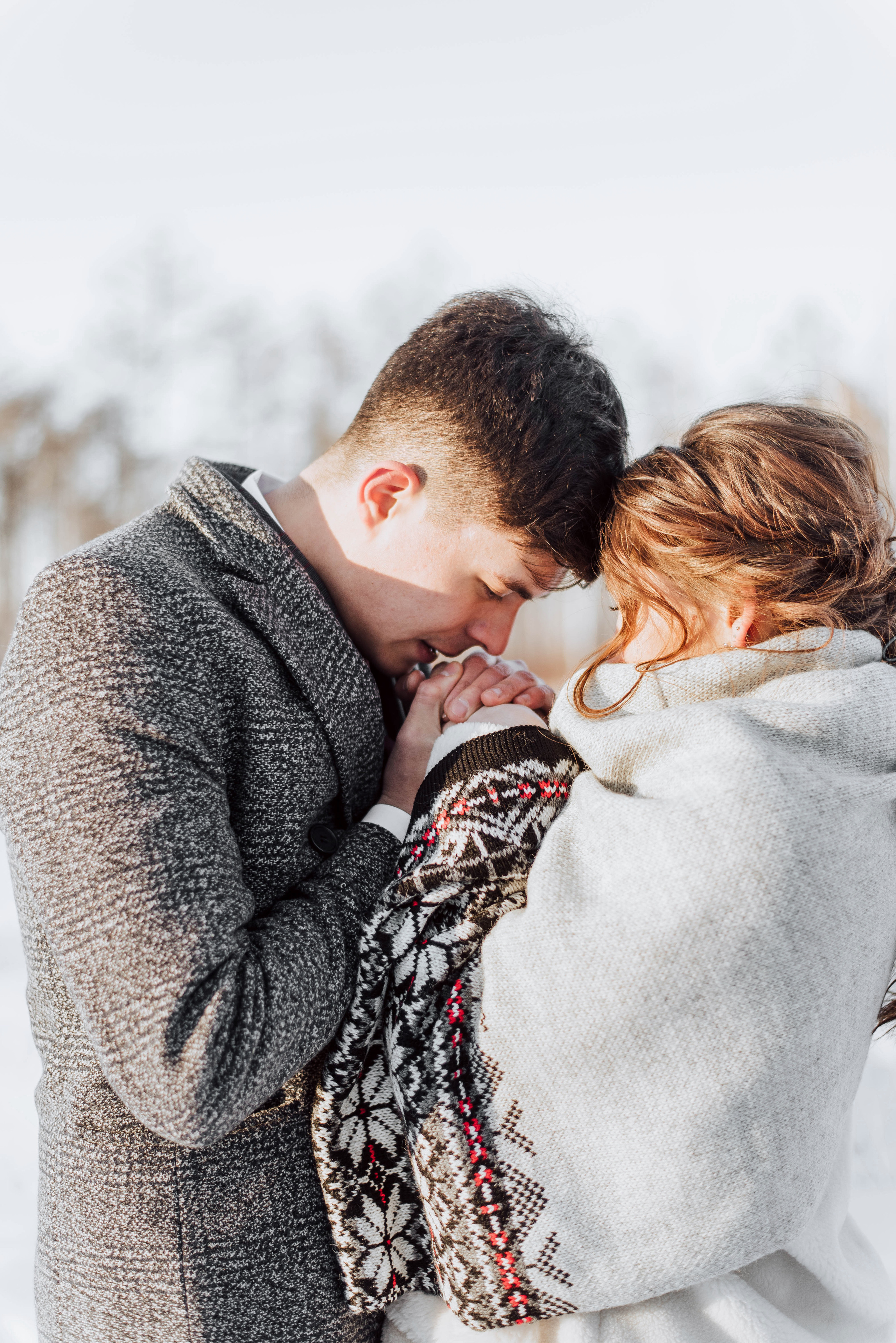 Зимняя история Саши и Иры. Свадебный и семейный фотограф в Чите Юлия Оранская