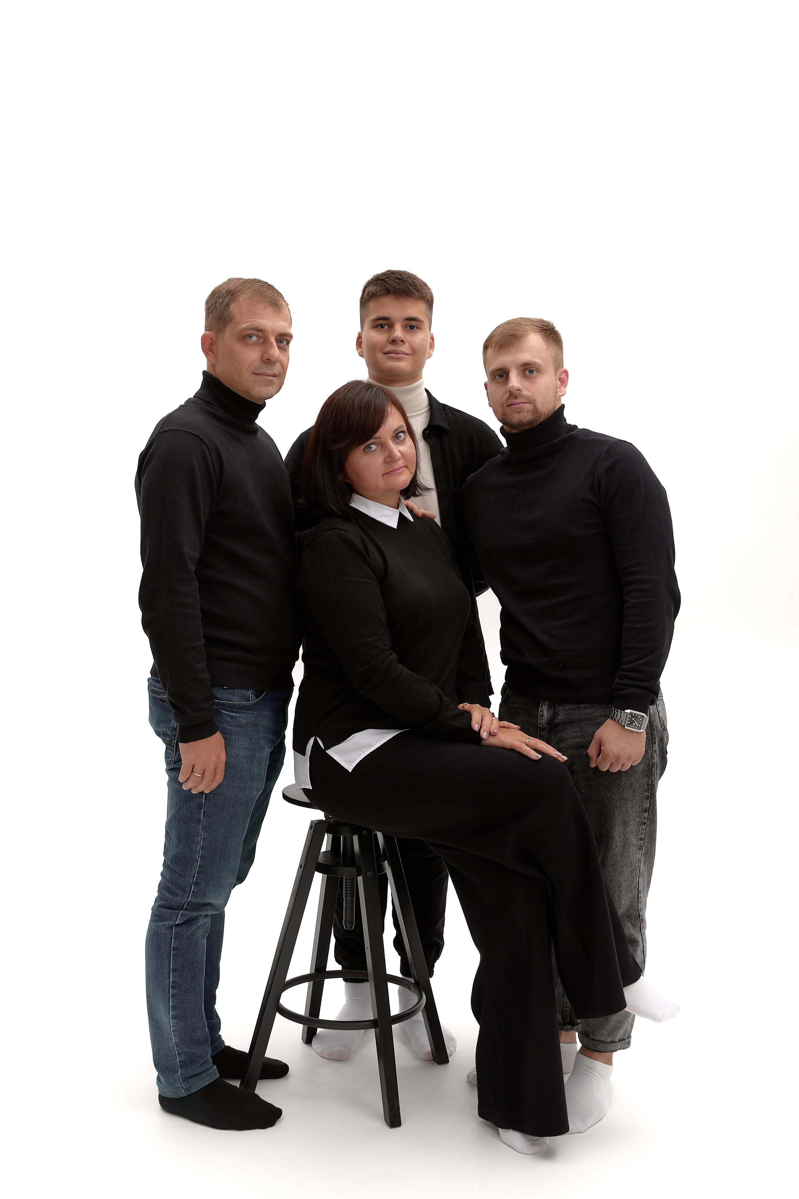 Виталий с Еленой и их дружная семья. Свадебный и семейный фотограф г. Саранск