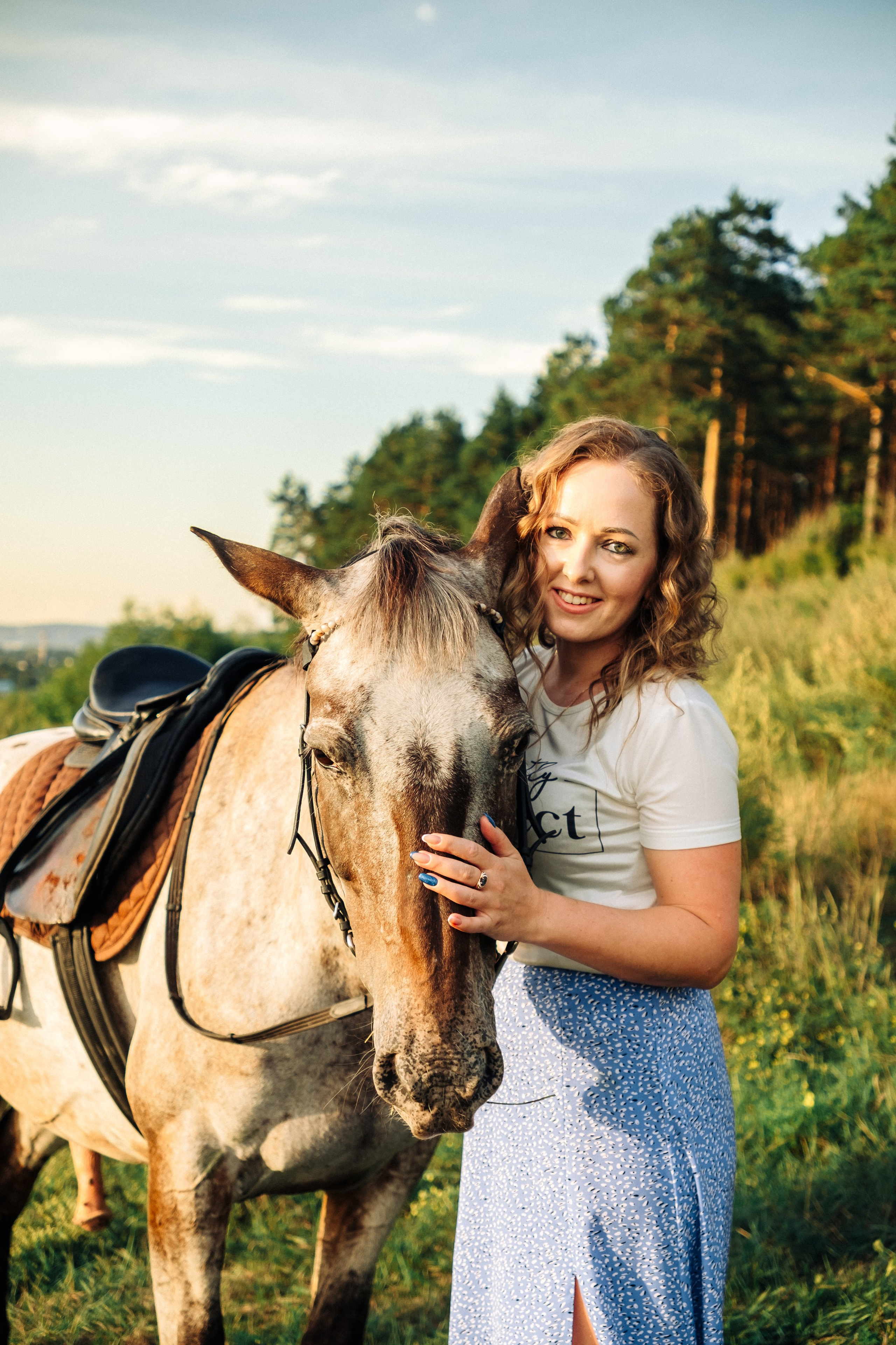 Фотопрогулка с лошадью. Фотограф в Иркутске Анна Мирошникова