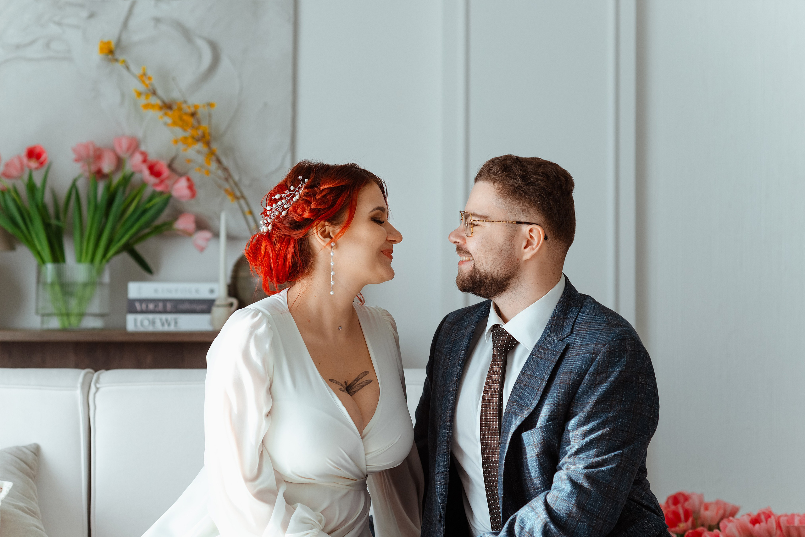 Камерная фотосессия в студии | Карина и Николай. Фотограф в Самаре | Катерина Гущина