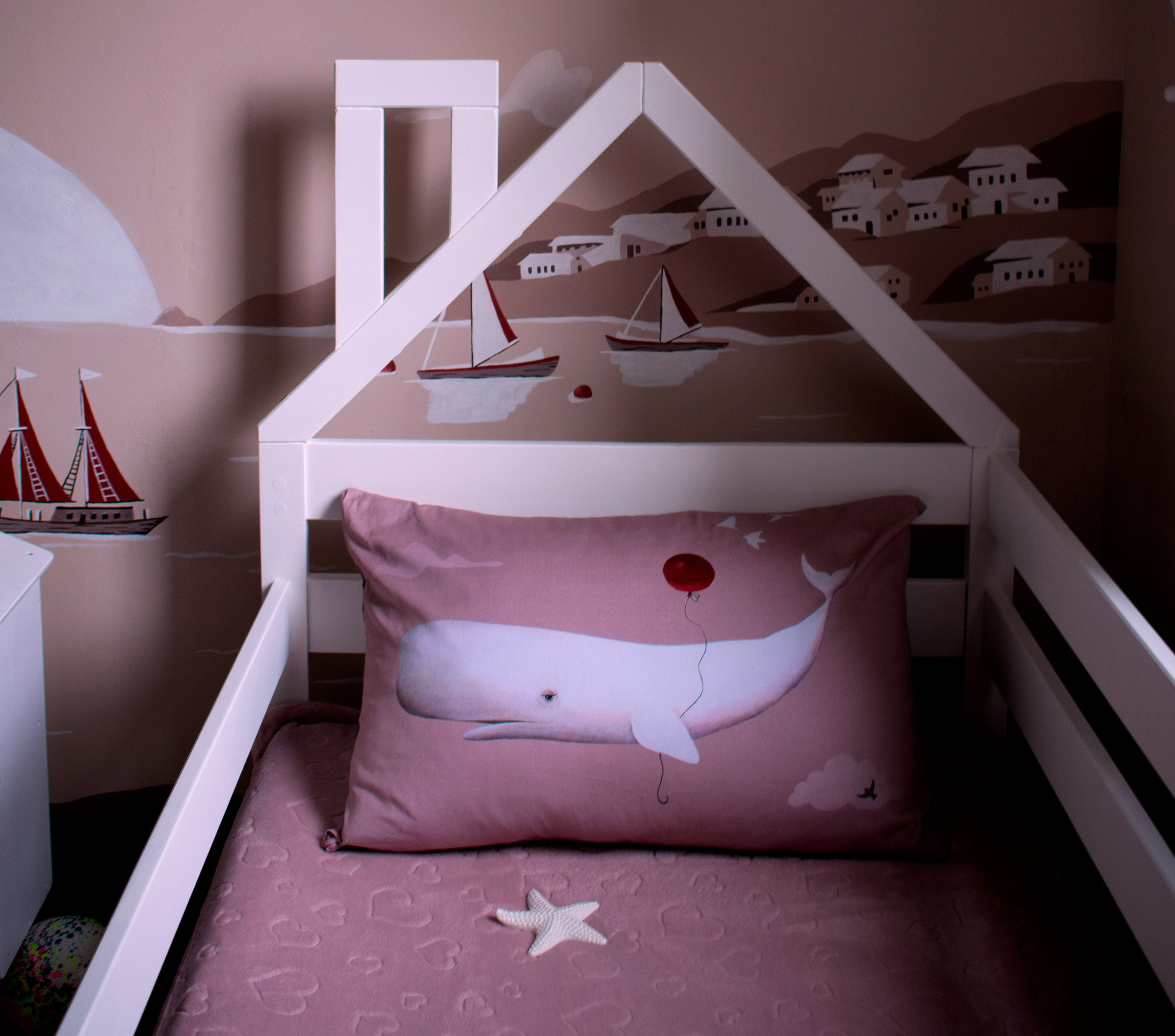 Текстиль. Роспись стен и декор в детских комнатах Москва и Подмосковье