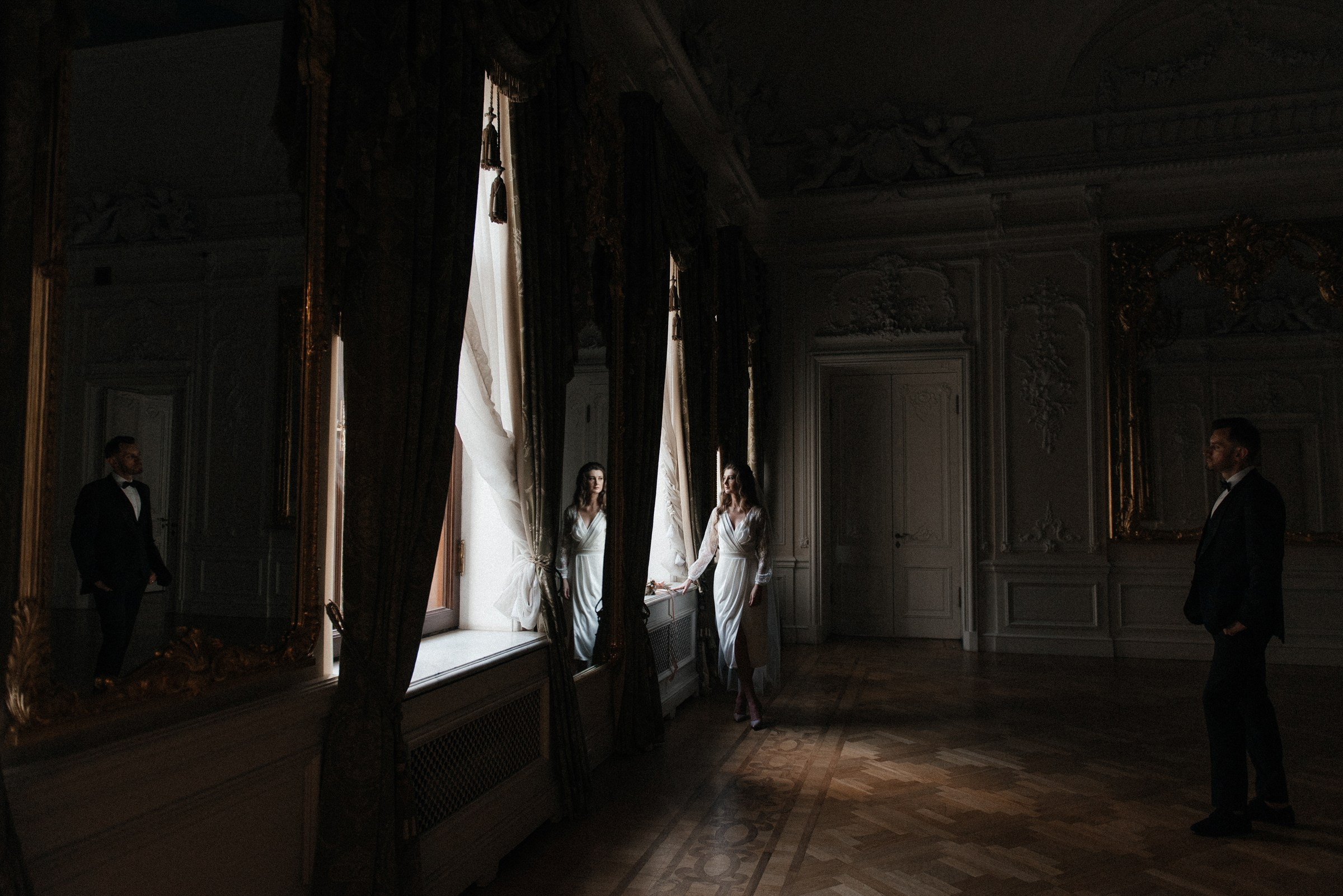 свадебная фотосессия в особняке Трубецких-Нарышкиных