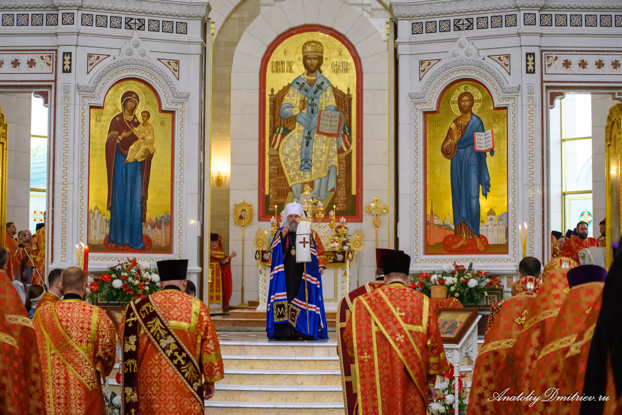 Служба на 40-летие Калининградской епархии. Фотограф  Крещения и Венчания Калининград