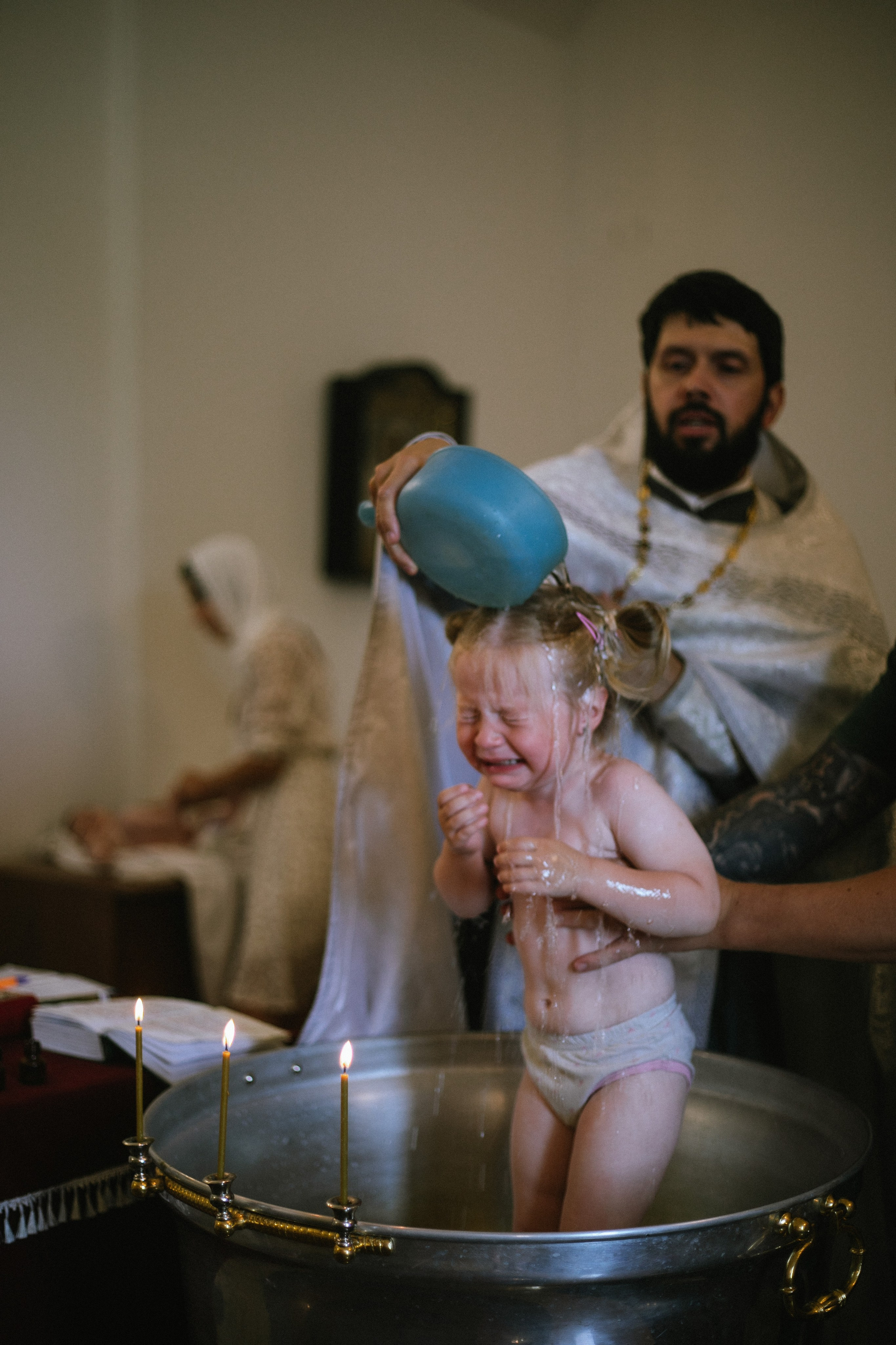 Таинство Крещения. Фотограф Карина Орехина из Ярославля