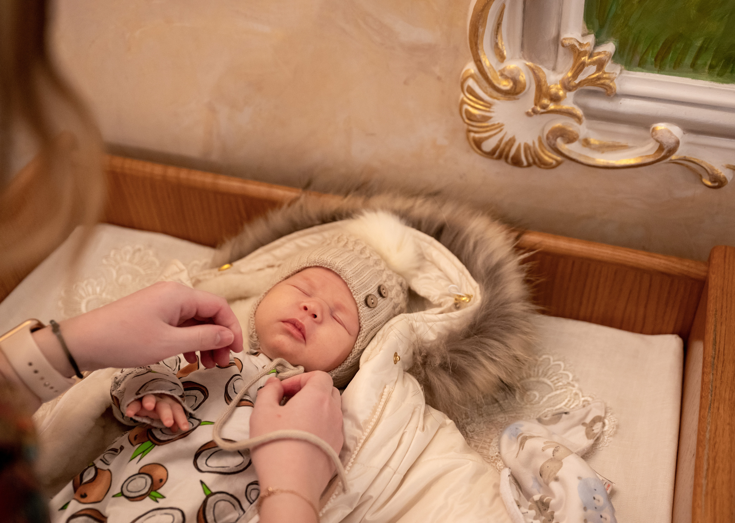 Крещение Андрея. Семейный и контент фотограф в Москве Alira