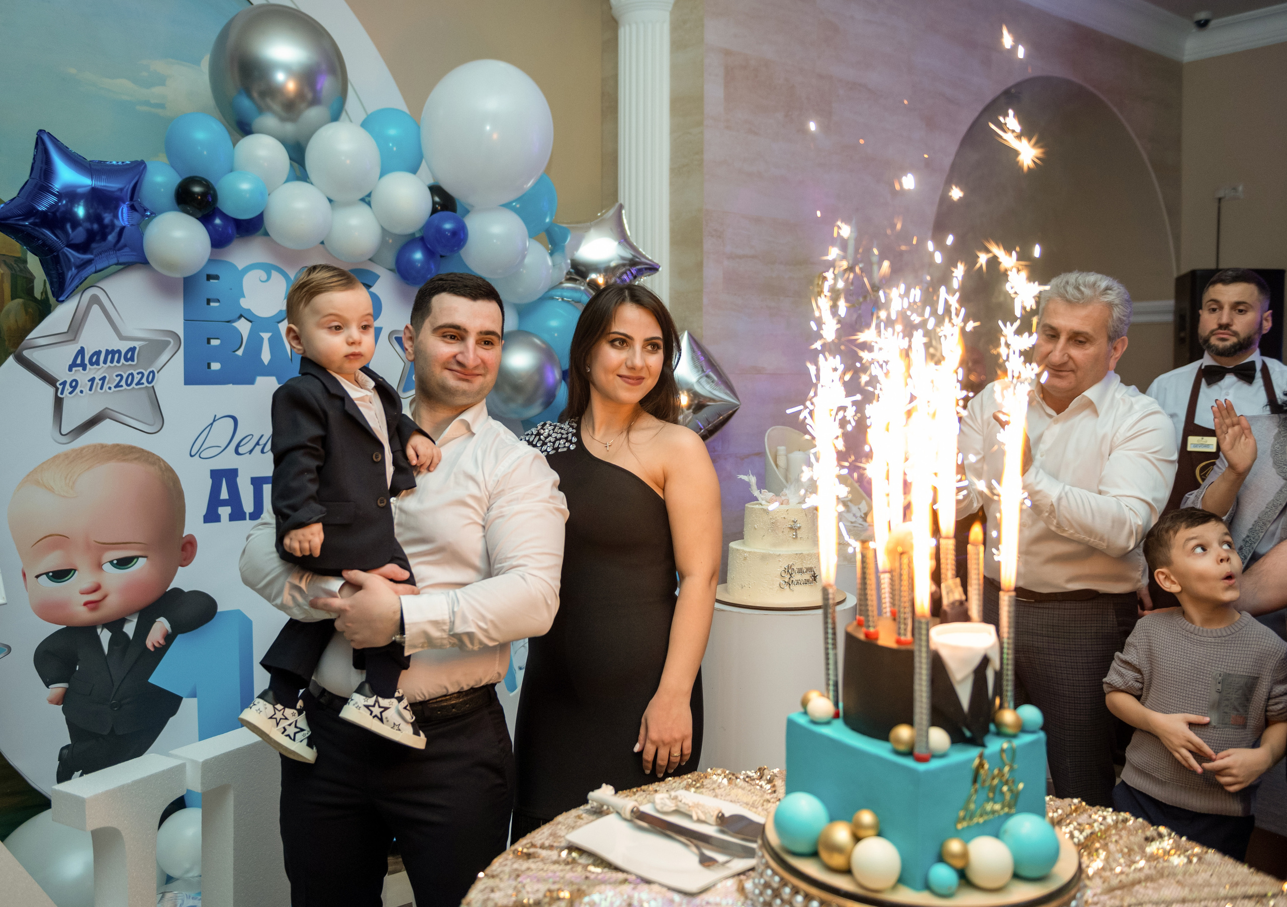 ДР Алексана 1 годик. Семейный и контент фотограф в Москве Alira