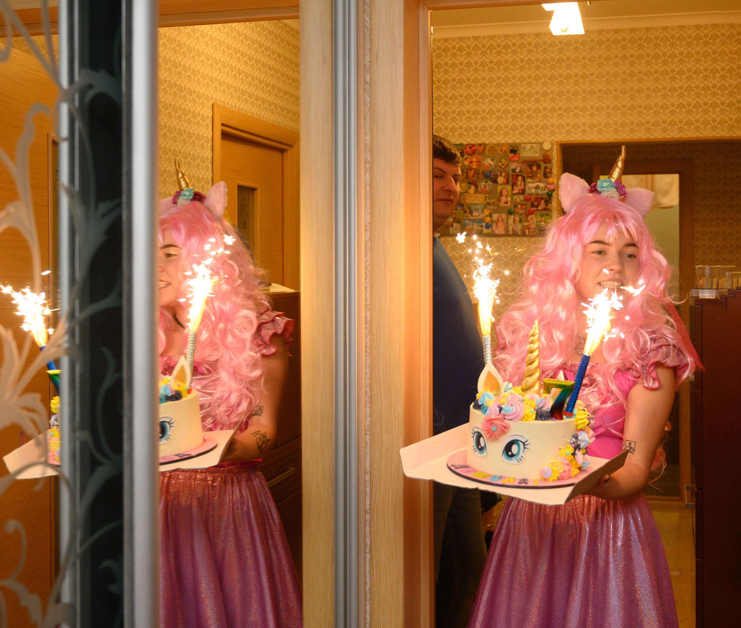 ДР Даши 7 лет. Семейный и контент фотограф в Москве Alira