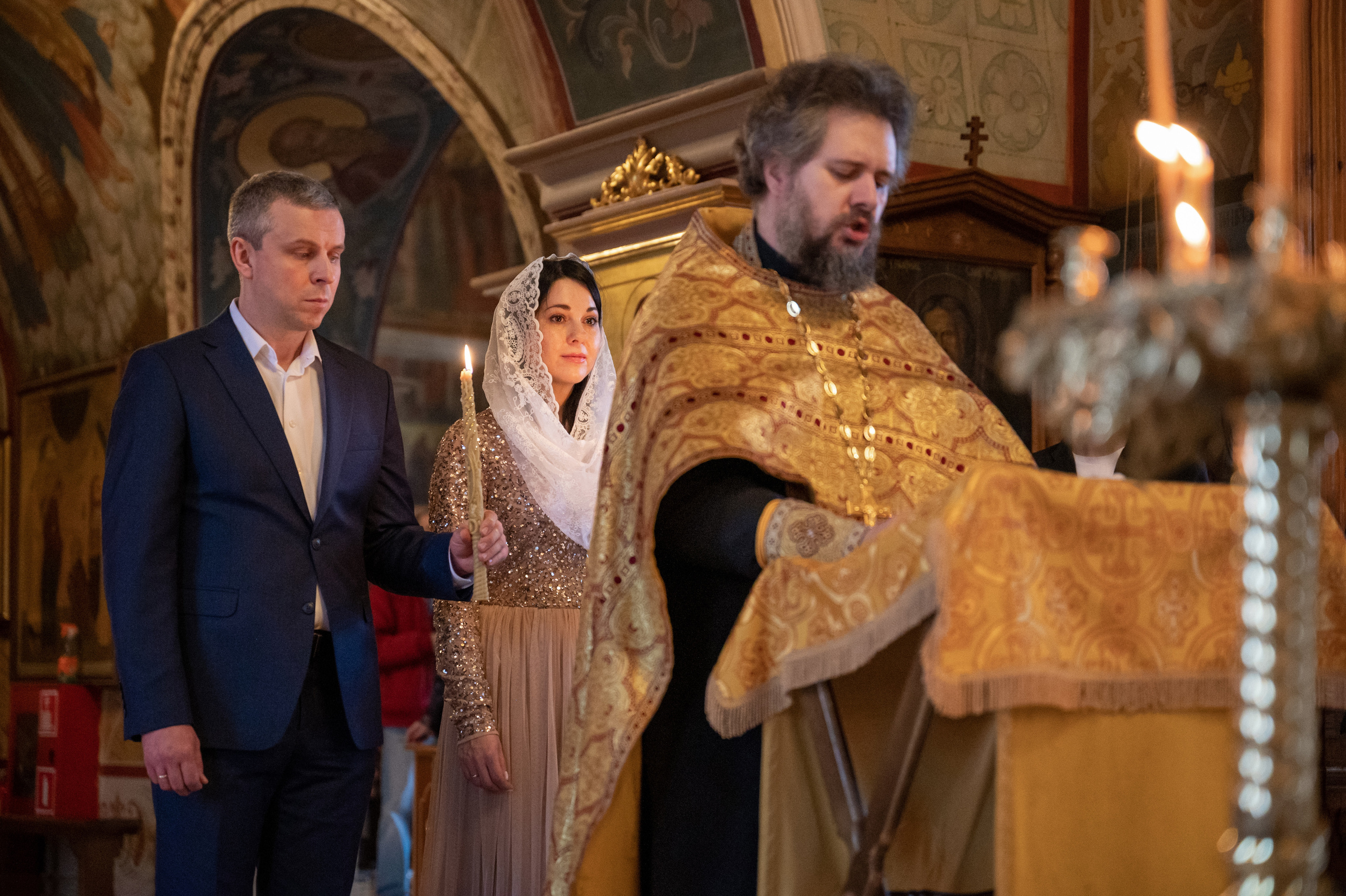 Венчание Александра и Ирины. Семейный и контент фотограф в Москве Alira