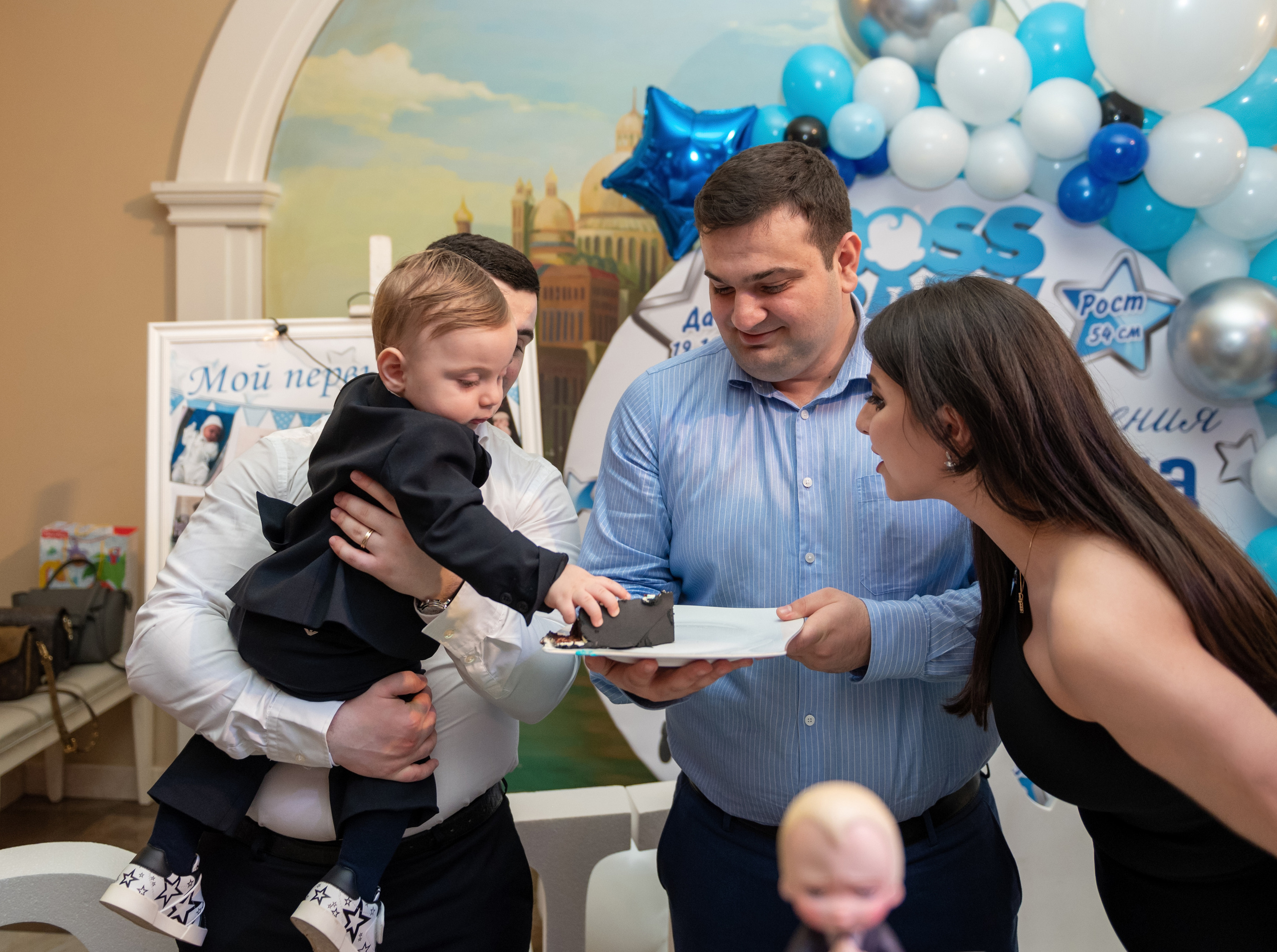 ДР Алексана 1 годик. Семейный и контент фотограф в Москве Alira