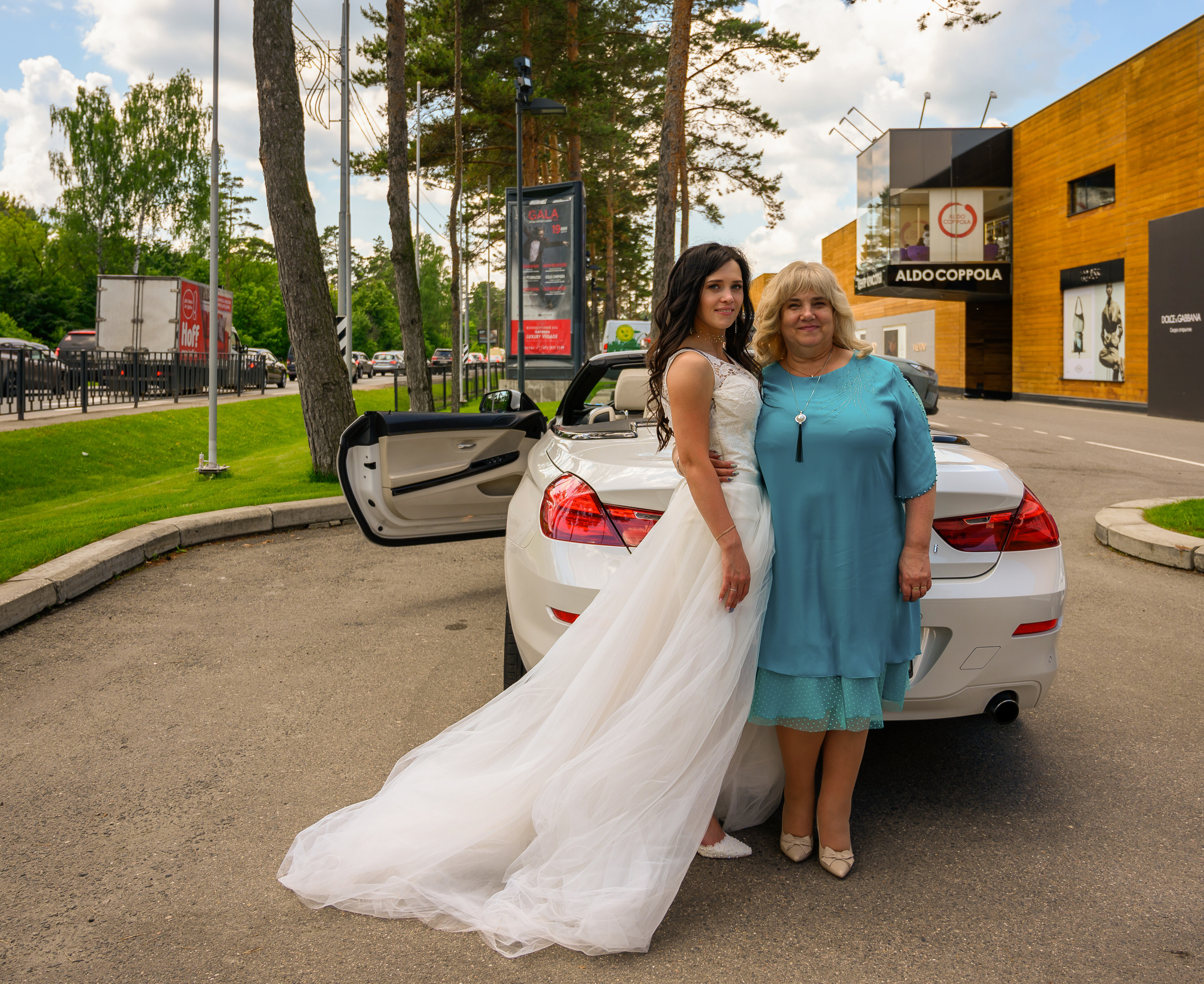 Свадьба, кабриолет В Барвихе. Семейный и контент фотограф в Москве Alira