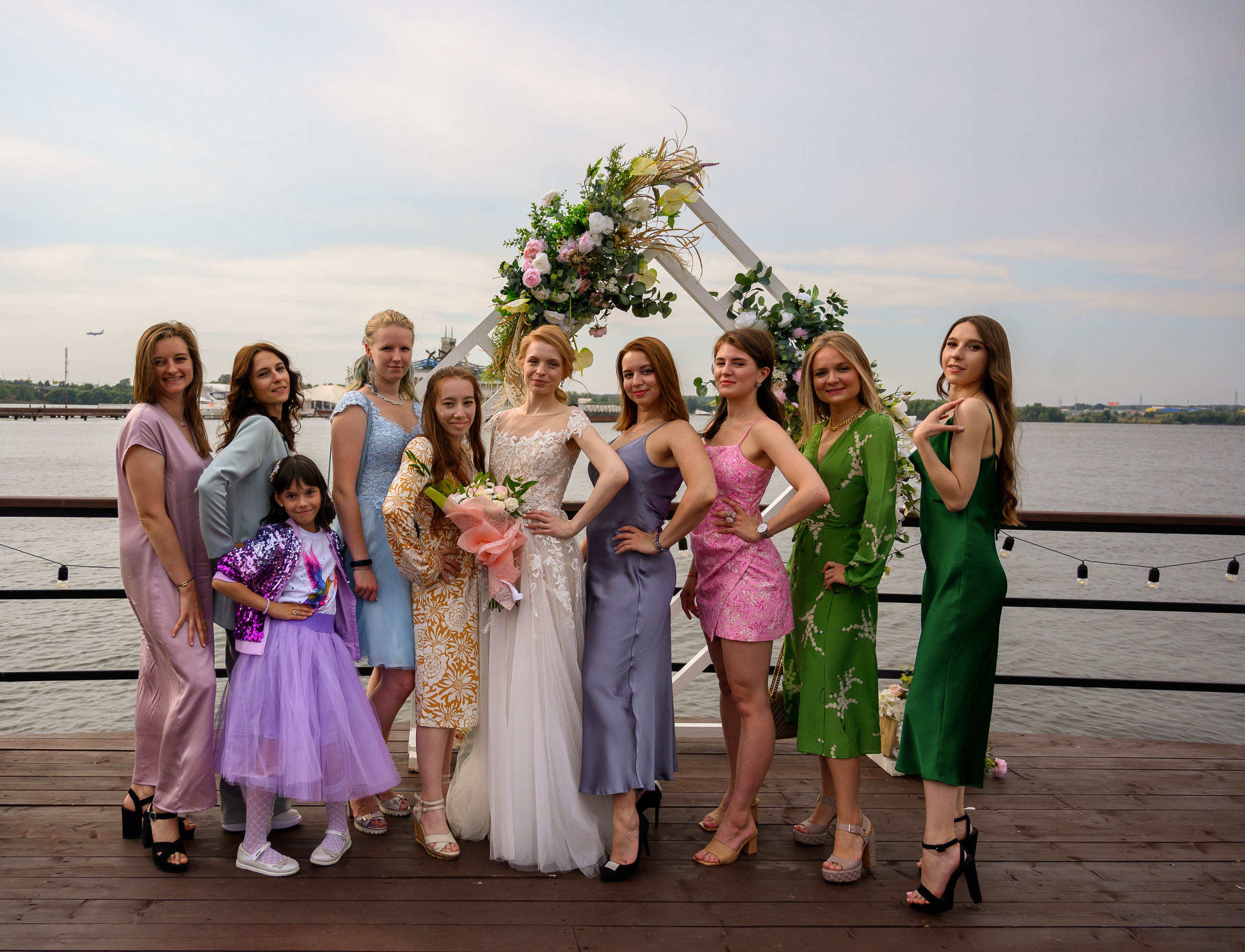 Свадьба на закате, съемка на закате. Семейный и контент фотограф в Москве Alira