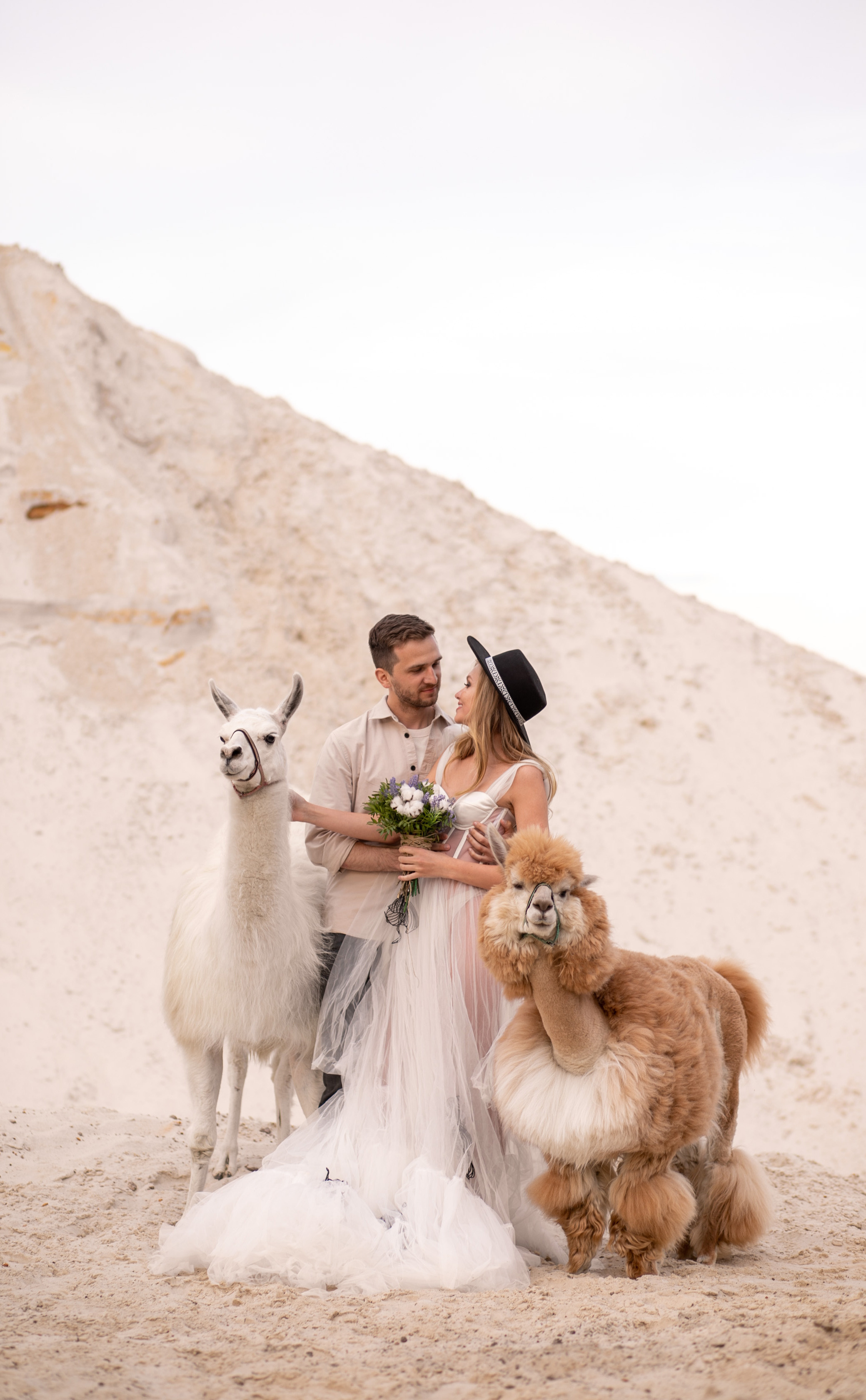 Свадьба в песках. Семейный и контент фотограф в Москве Alira
