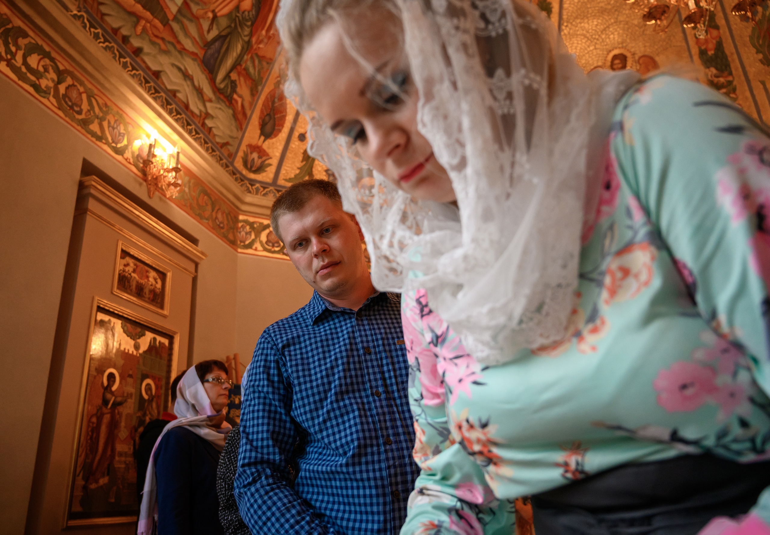 Крещение Варвары. Семейный и контент фотограф в Москве Alira