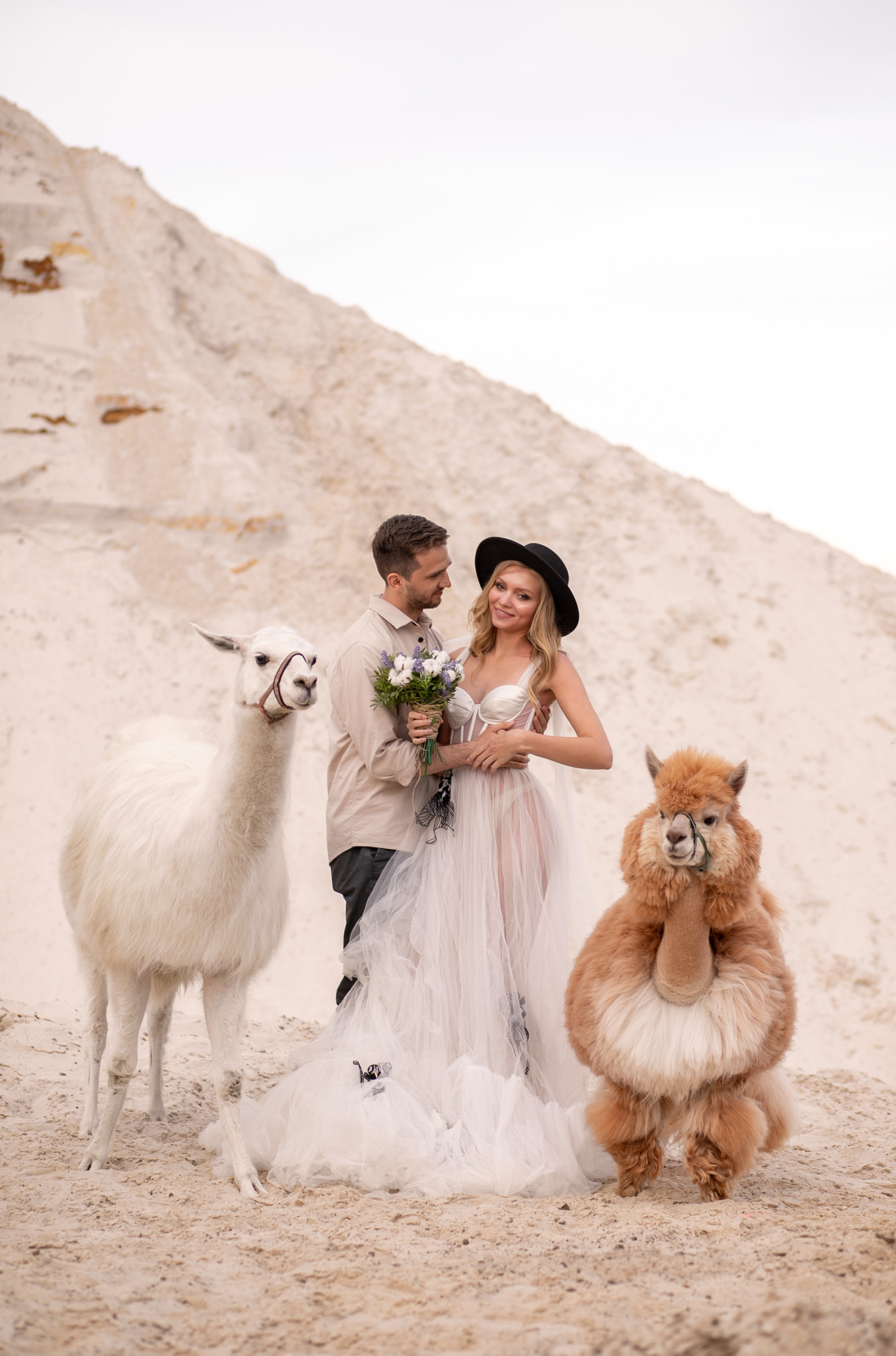 Свадьба в песках. Семейный и контент фотограф в Москве Alira