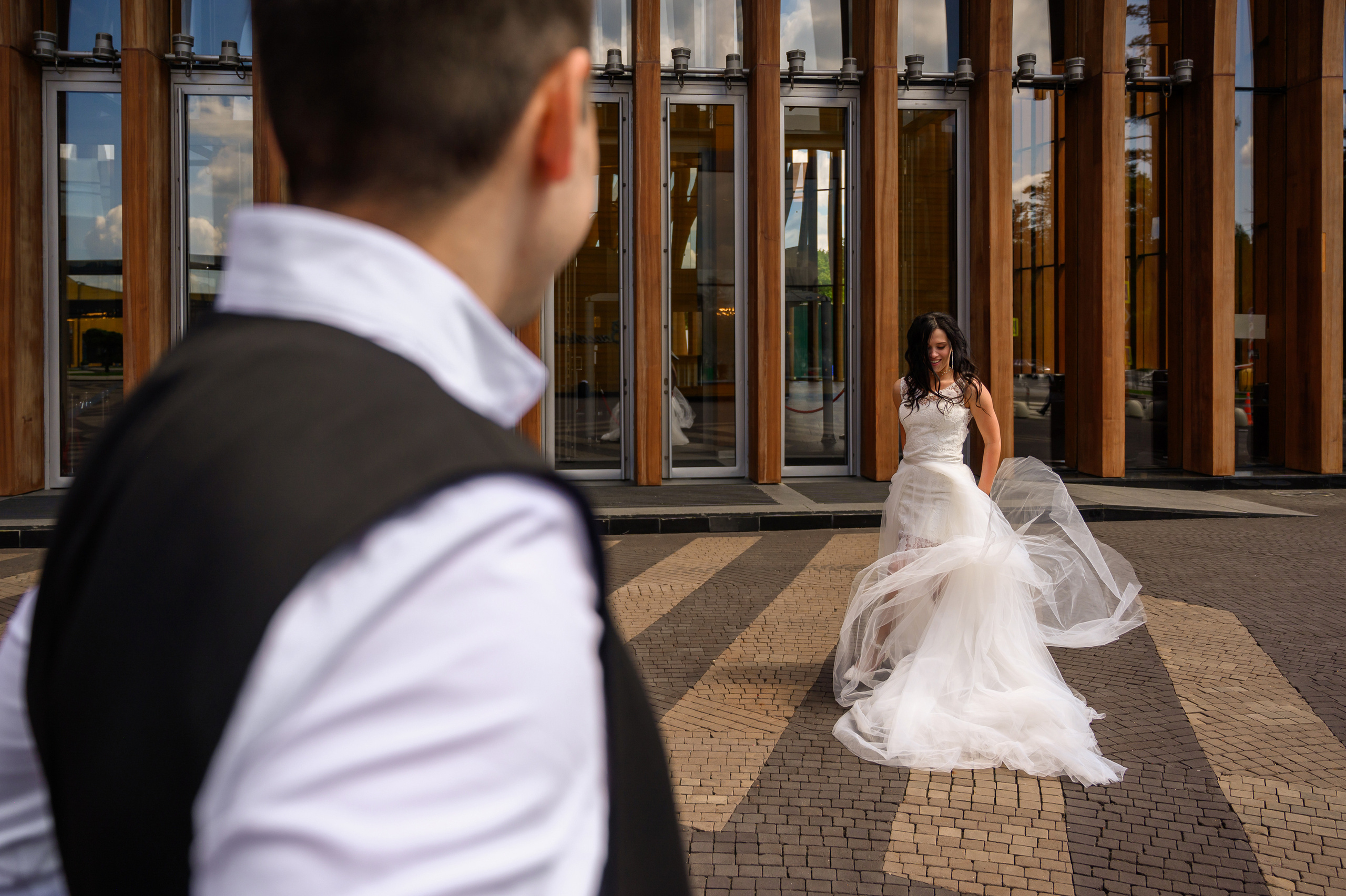 Свадьба, кабриолет В Барвихе. Семейный и контент фотограф в Москве Alira