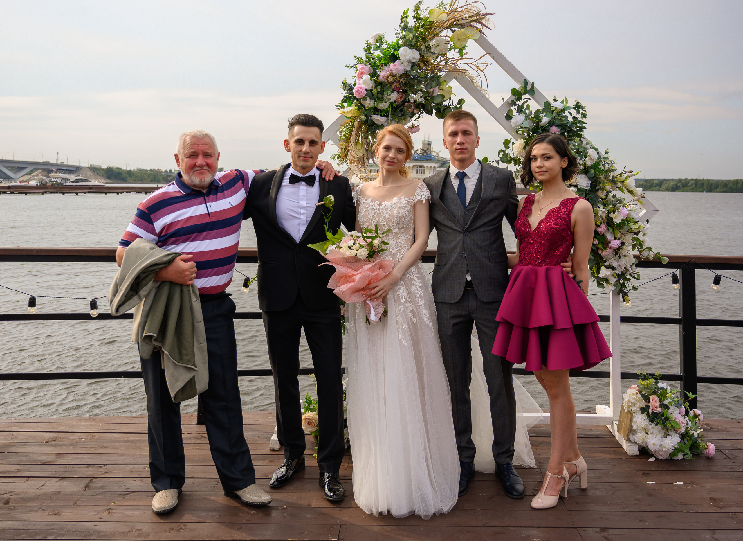 Свадьба на закате, съемка на закате. Семейный и контент фотограф в Москве Alira