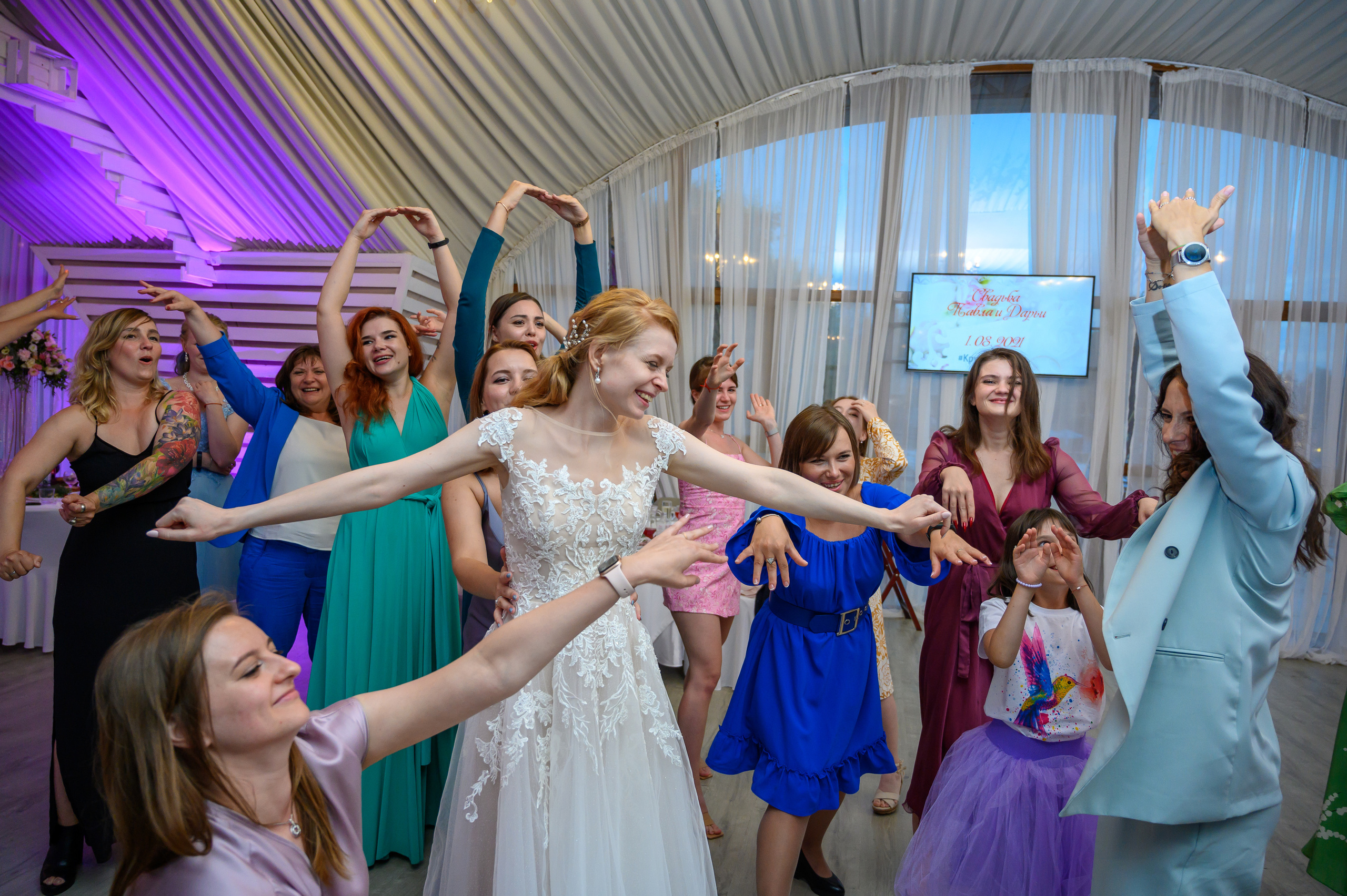 Свадьба на закате, съемка на закате. Семейный и контент фотограф в Москве Alira