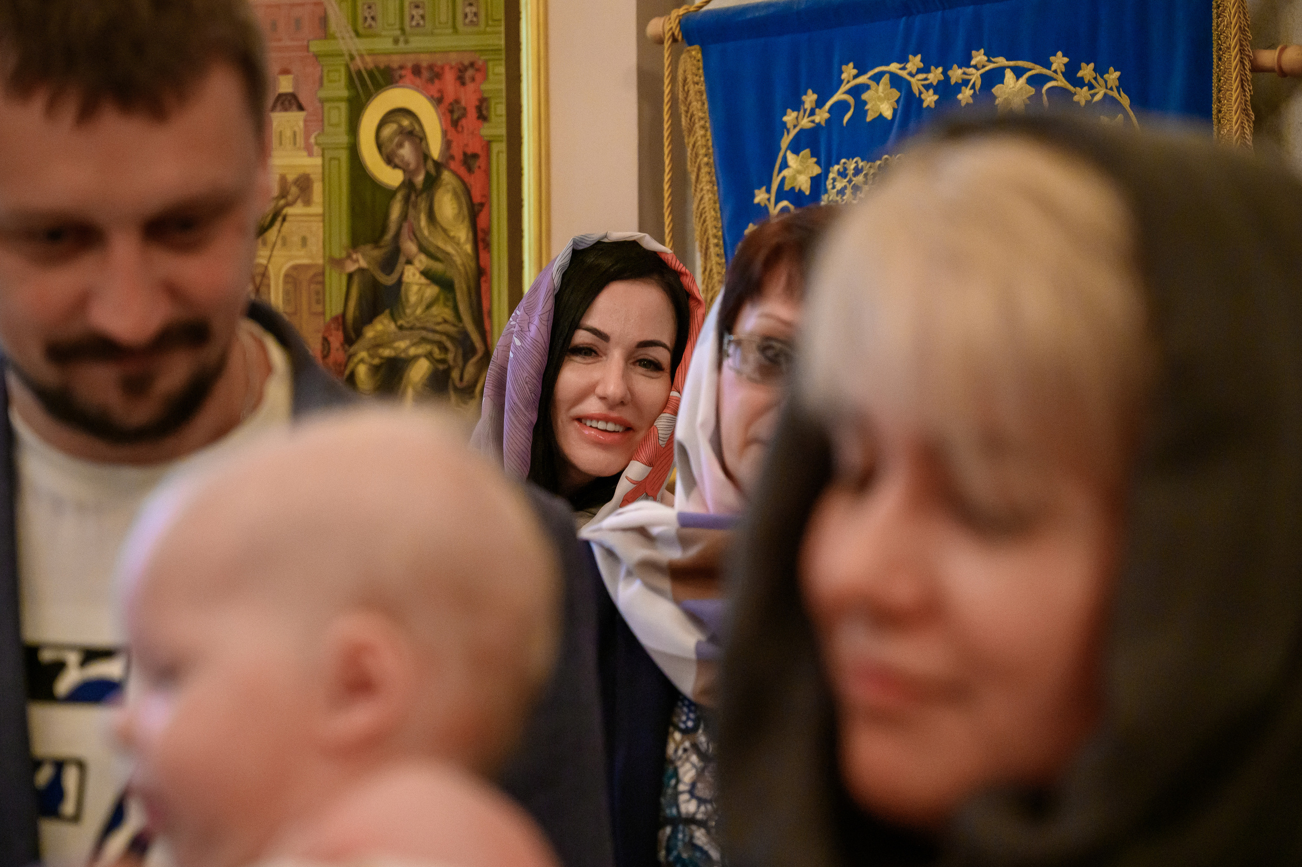 Крещение Варвары. Семейный и контент фотограф в Москве Alira