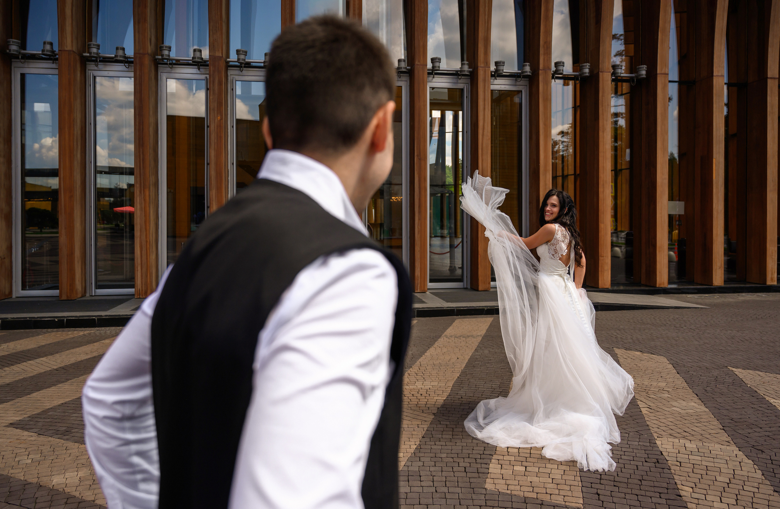Свадьба, кабриолет В Барвихе. Семейный и контент фотограф в Москве Alira
