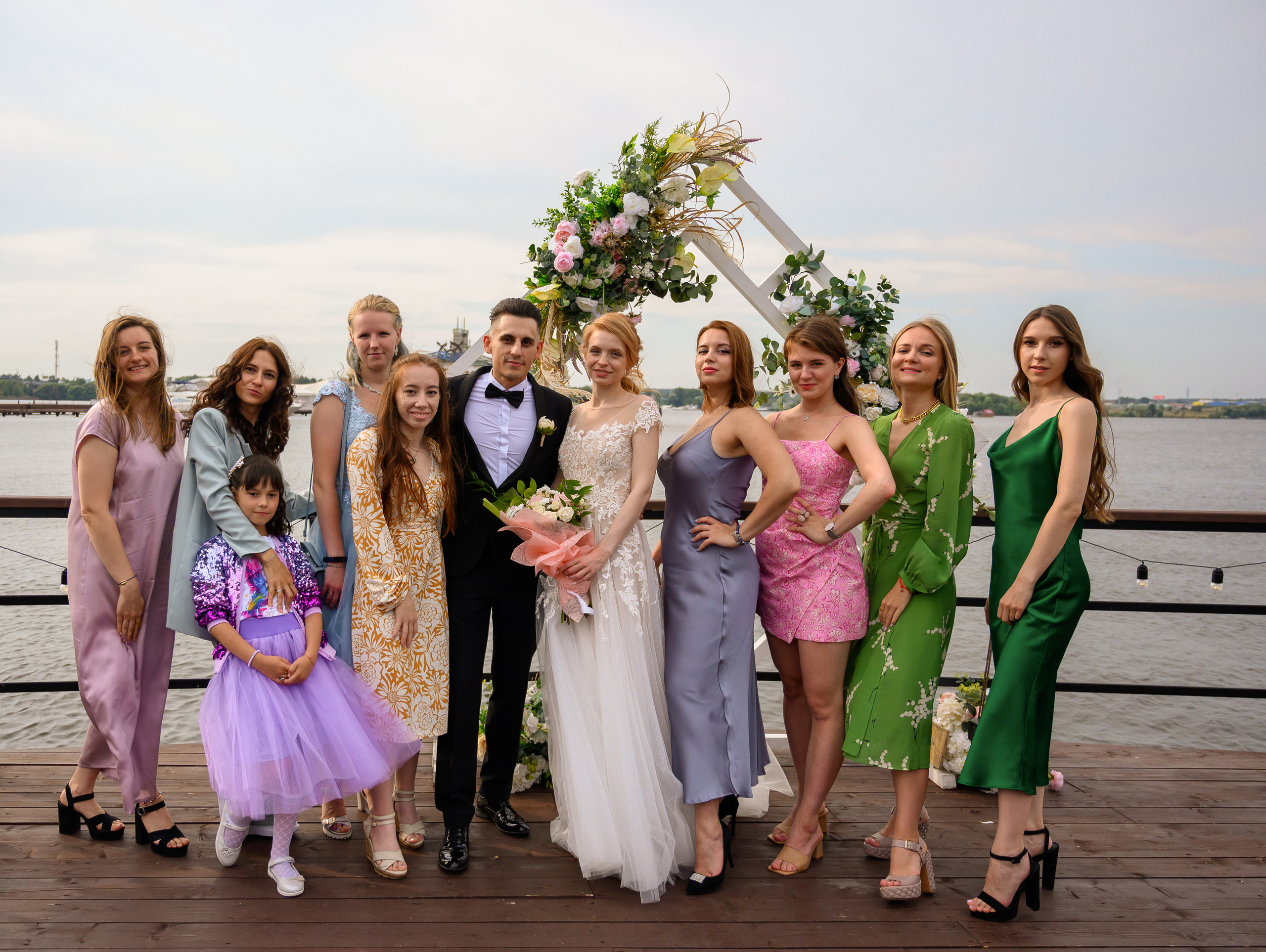 Свадьба на закате, съемка на закате. Семейный и контент фотограф в Москве Alira