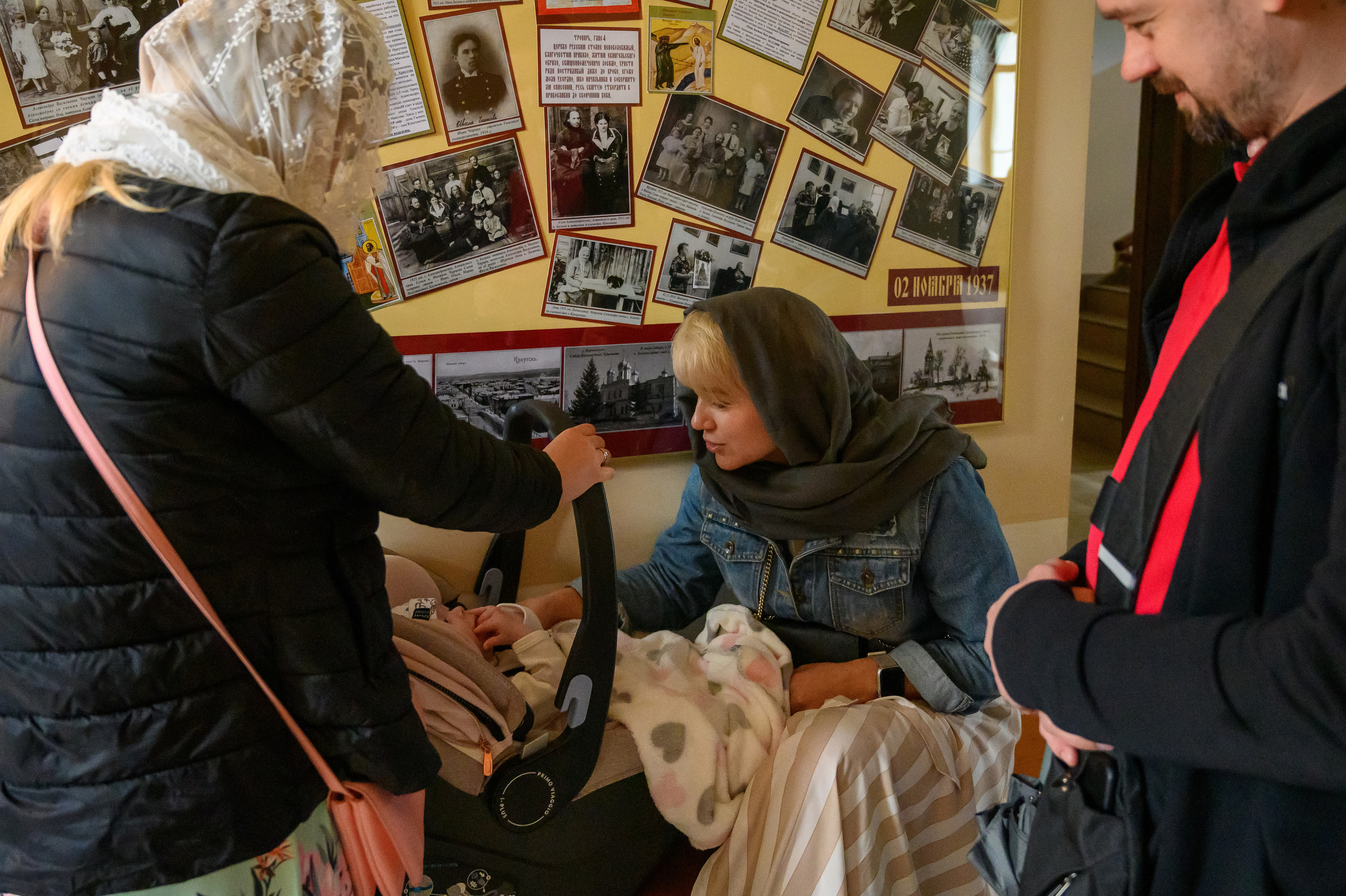 Крещение Варвары. Семейный и контент фотограф в Москве Alira