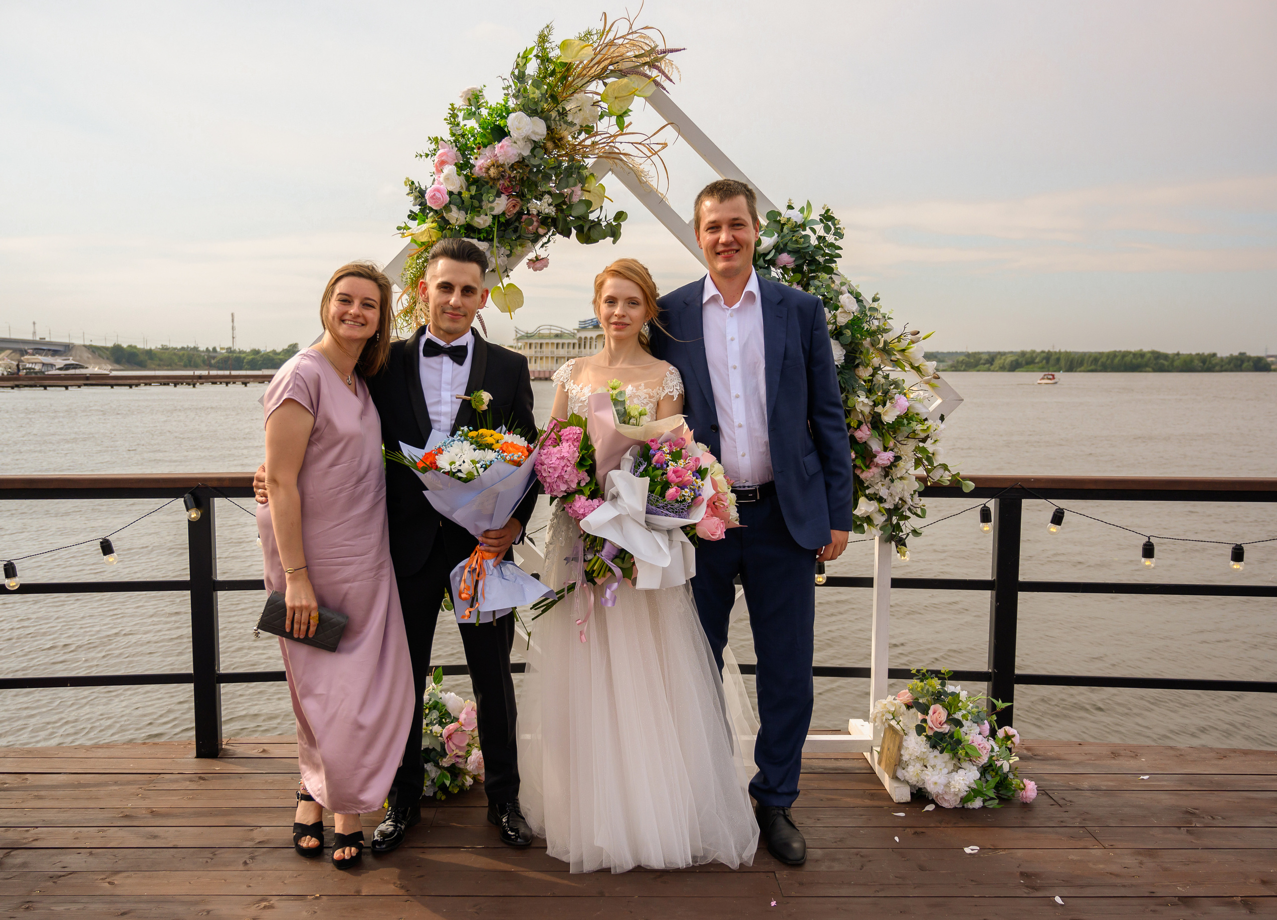 Свадьба на закате, съемка на закате. Семейный и контент фотограф в Москве Alira