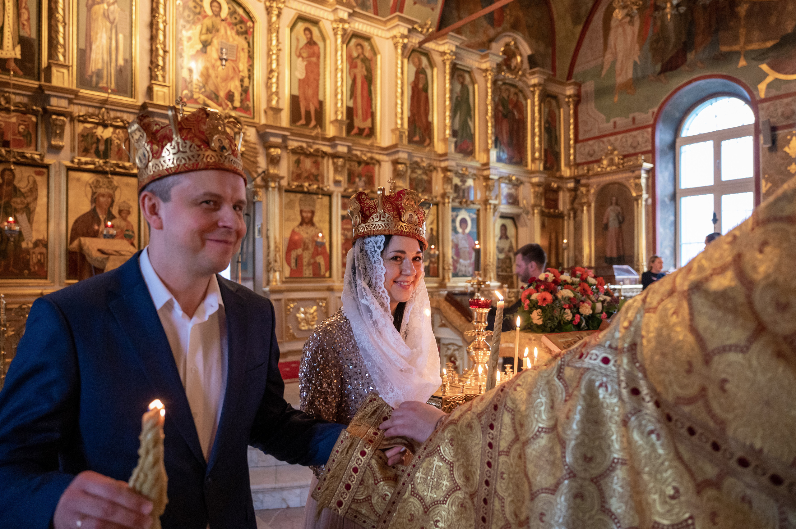 Венчание Александра и Ирины. Семейный и контент фотограф в Москве Alira