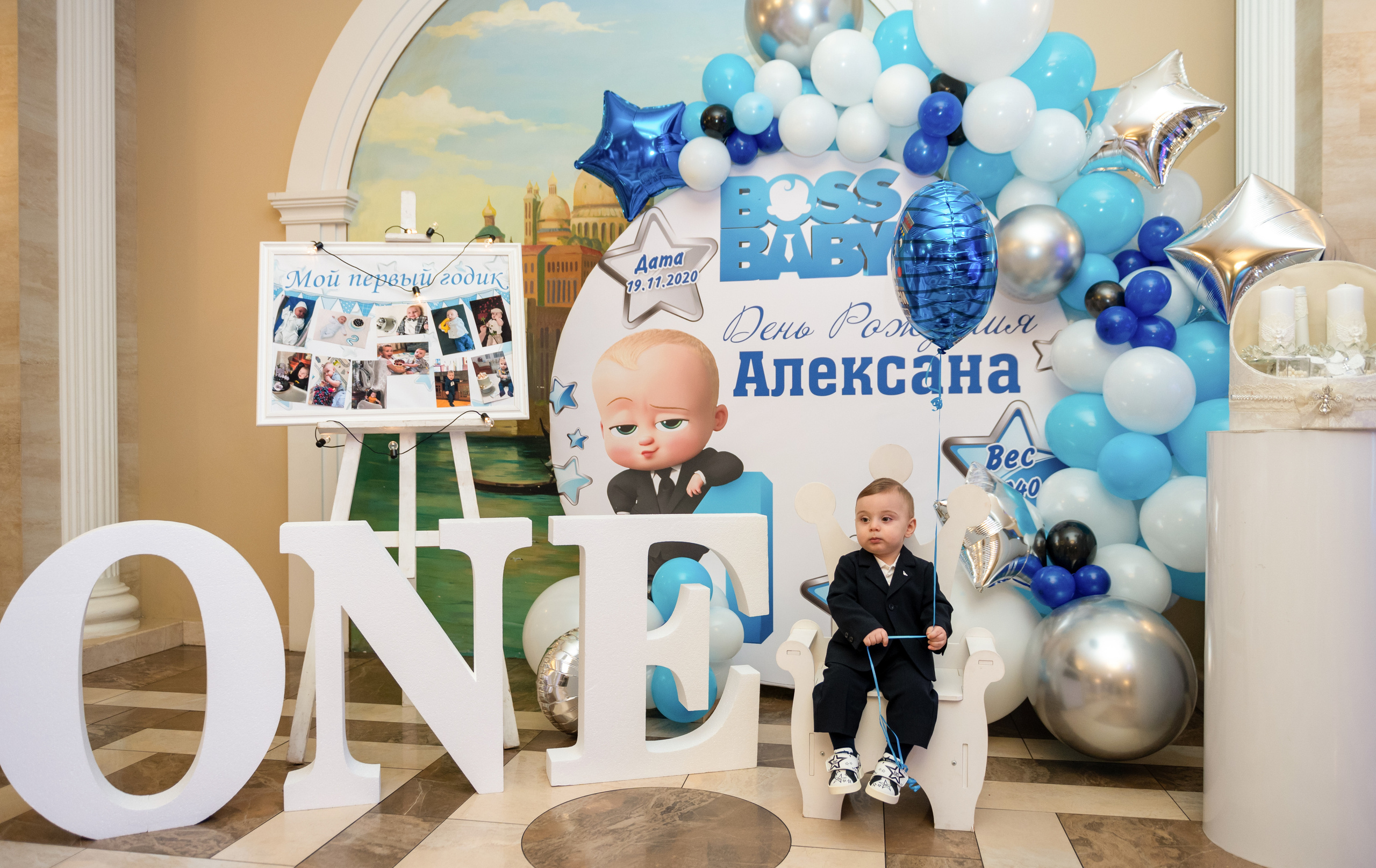 ДР Алексана 1 годик. Семейный и контент фотограф в Москве Alira