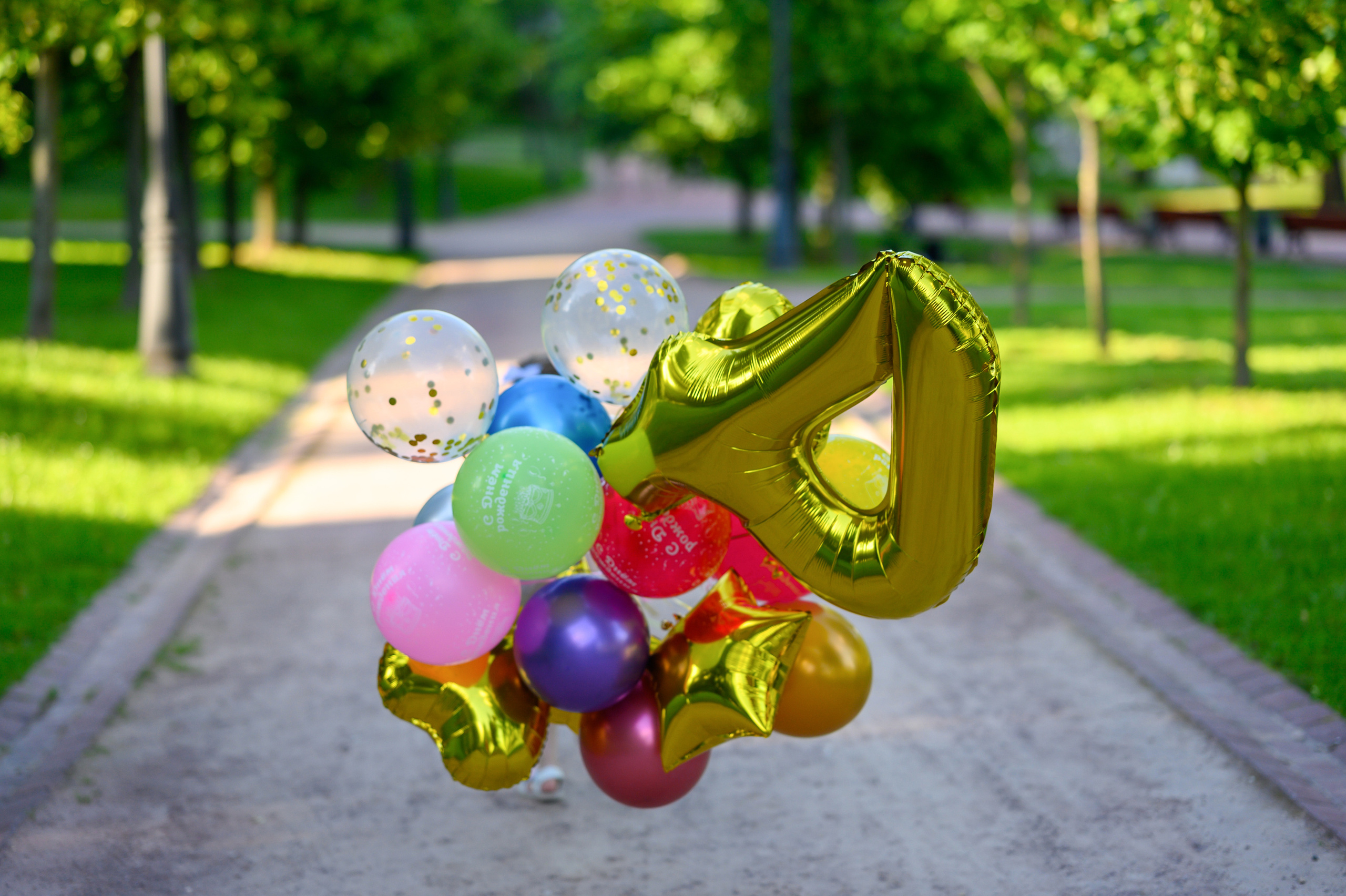 ДР Анюты 4 года. Семейный и контент фотограф в Москве Alira