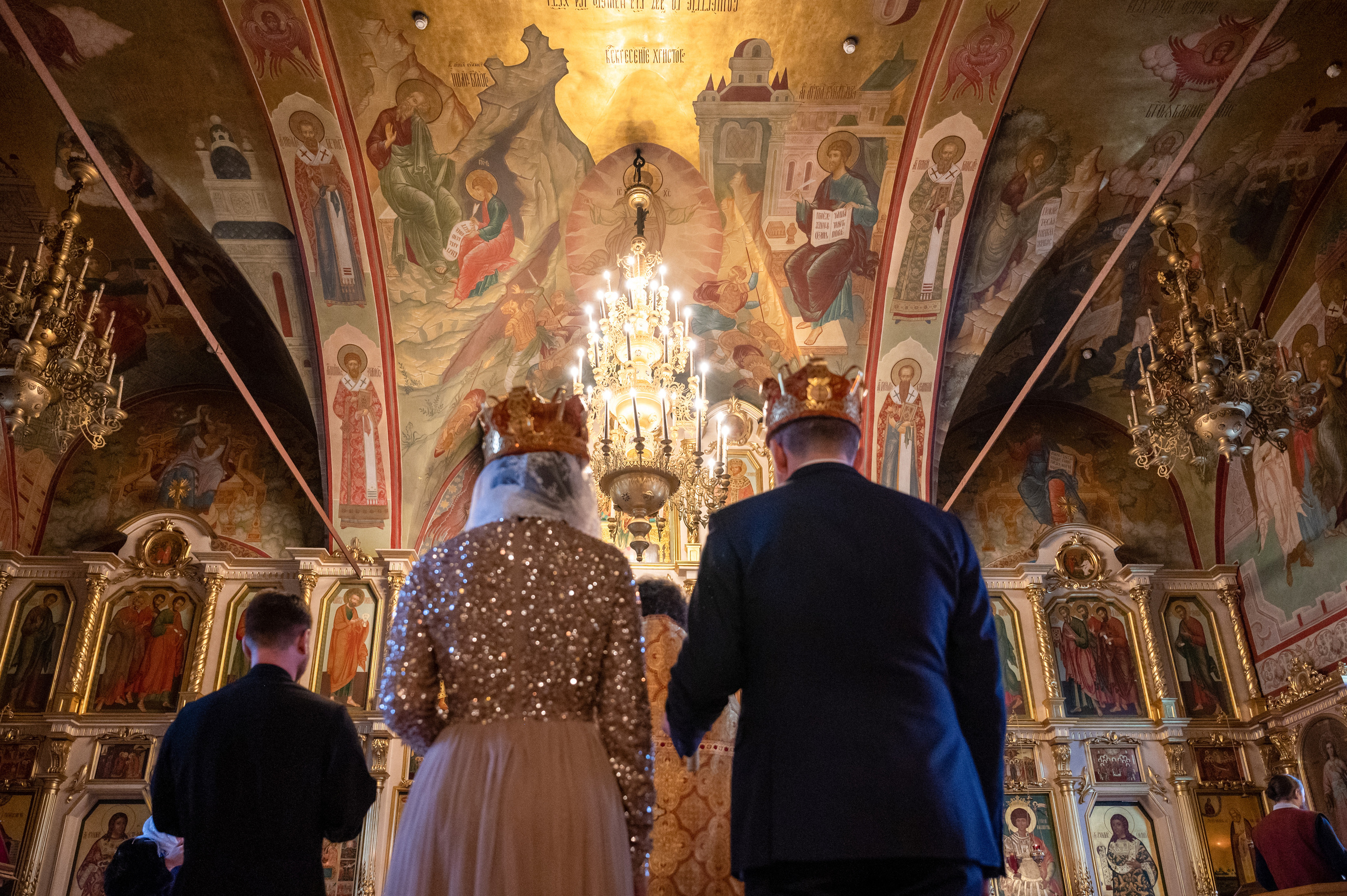 Венчание Александра и Ирины. Семейный и контент фотограф в Москве Alira