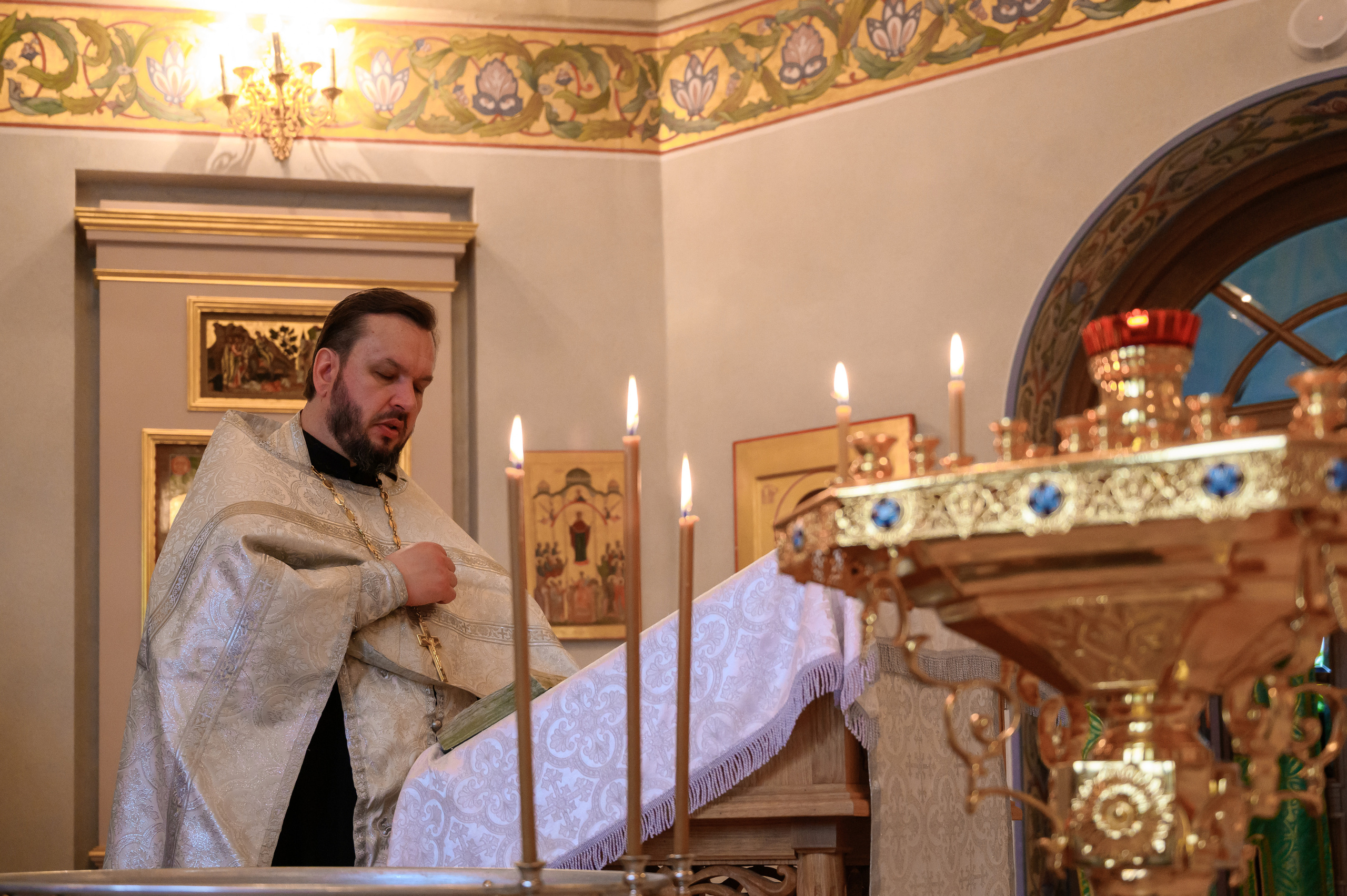 Крещение Варвары. Семейный и контент фотограф в Москве Alira