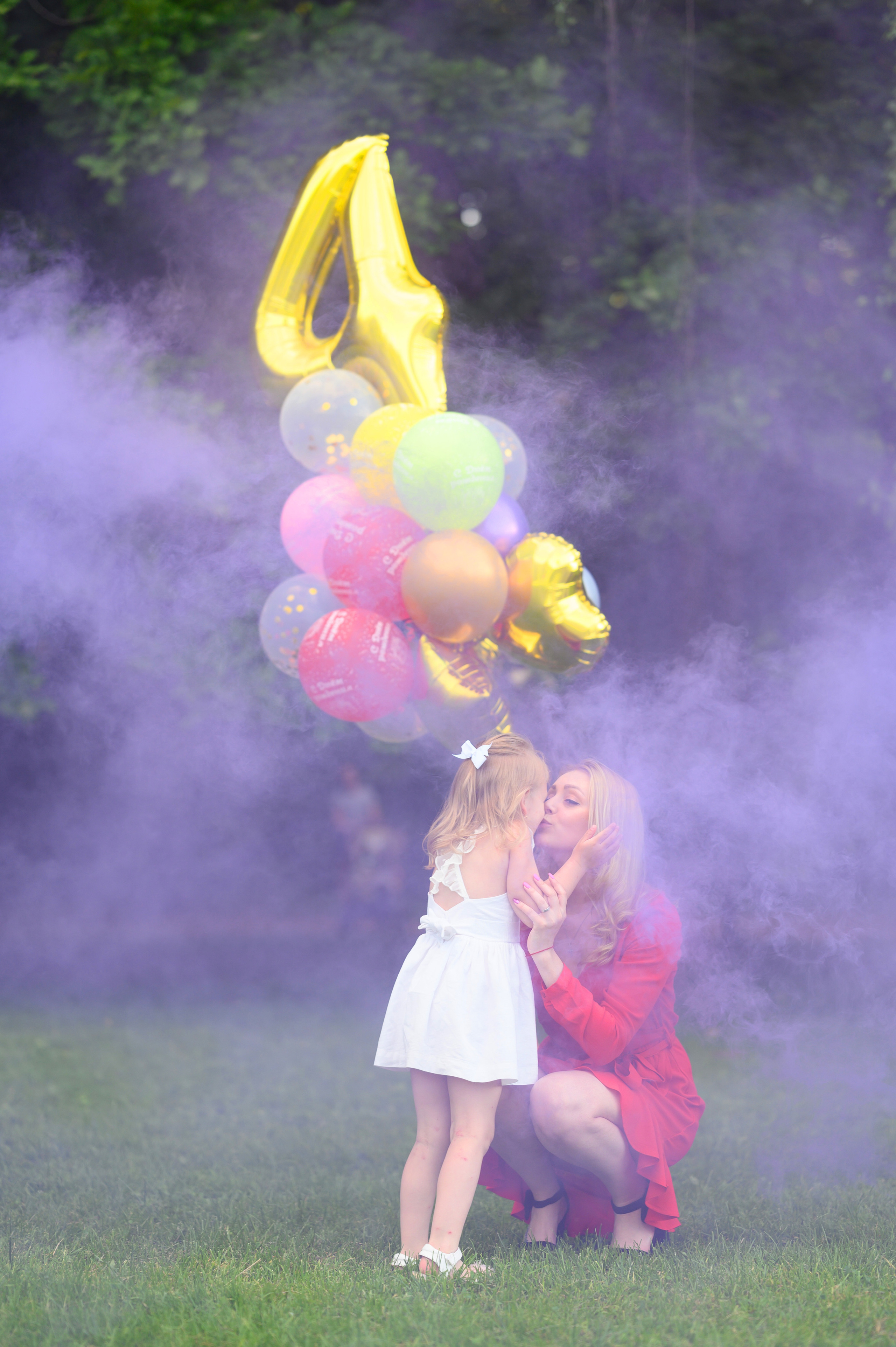 ДР Анюты 4 года. Семейный и контент фотограф в Москве Alira