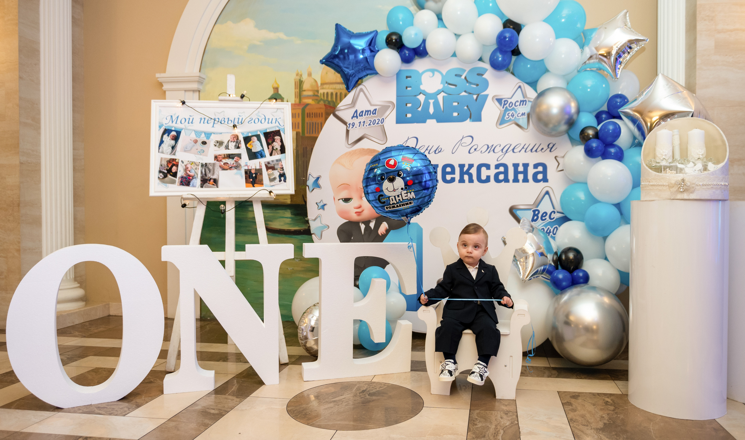 ДР Алексана 1 годик. Семейный и контент фотограф в Москве Alira