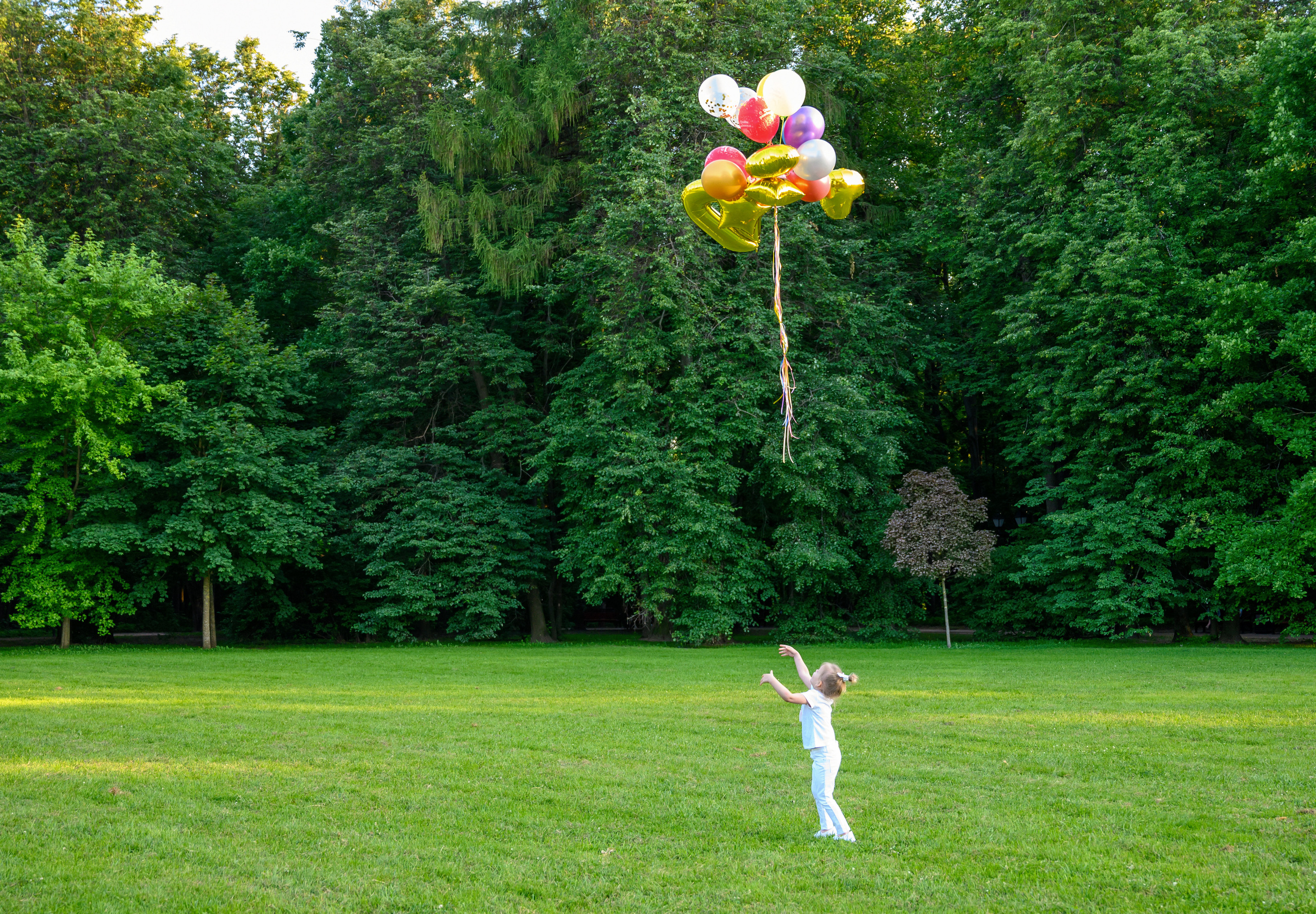 ДР Анюты 4 года. Семейный и контент фотограф в Москве Alira