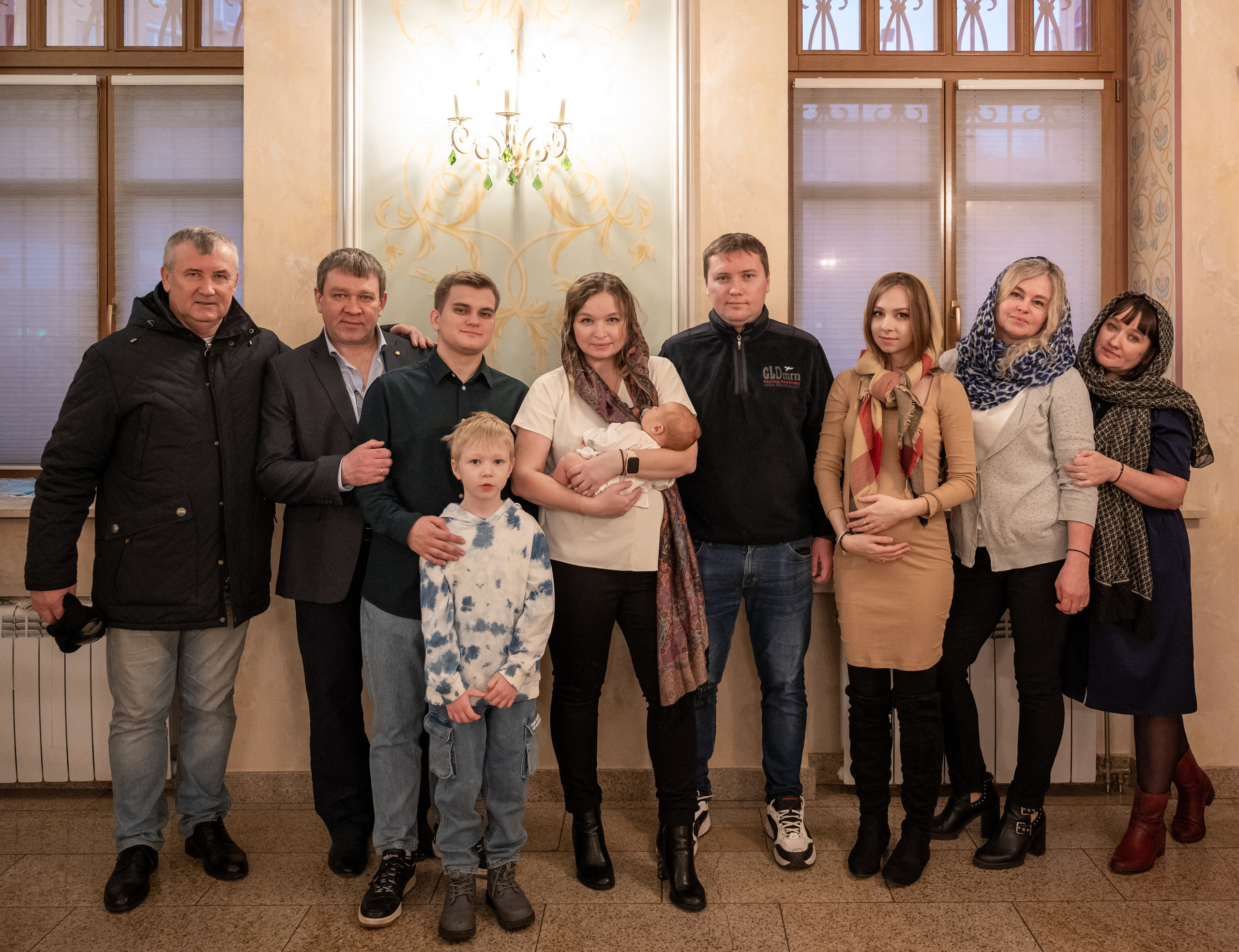 Крещение Андрея. Семейный и контент фотограф в Москве Alira