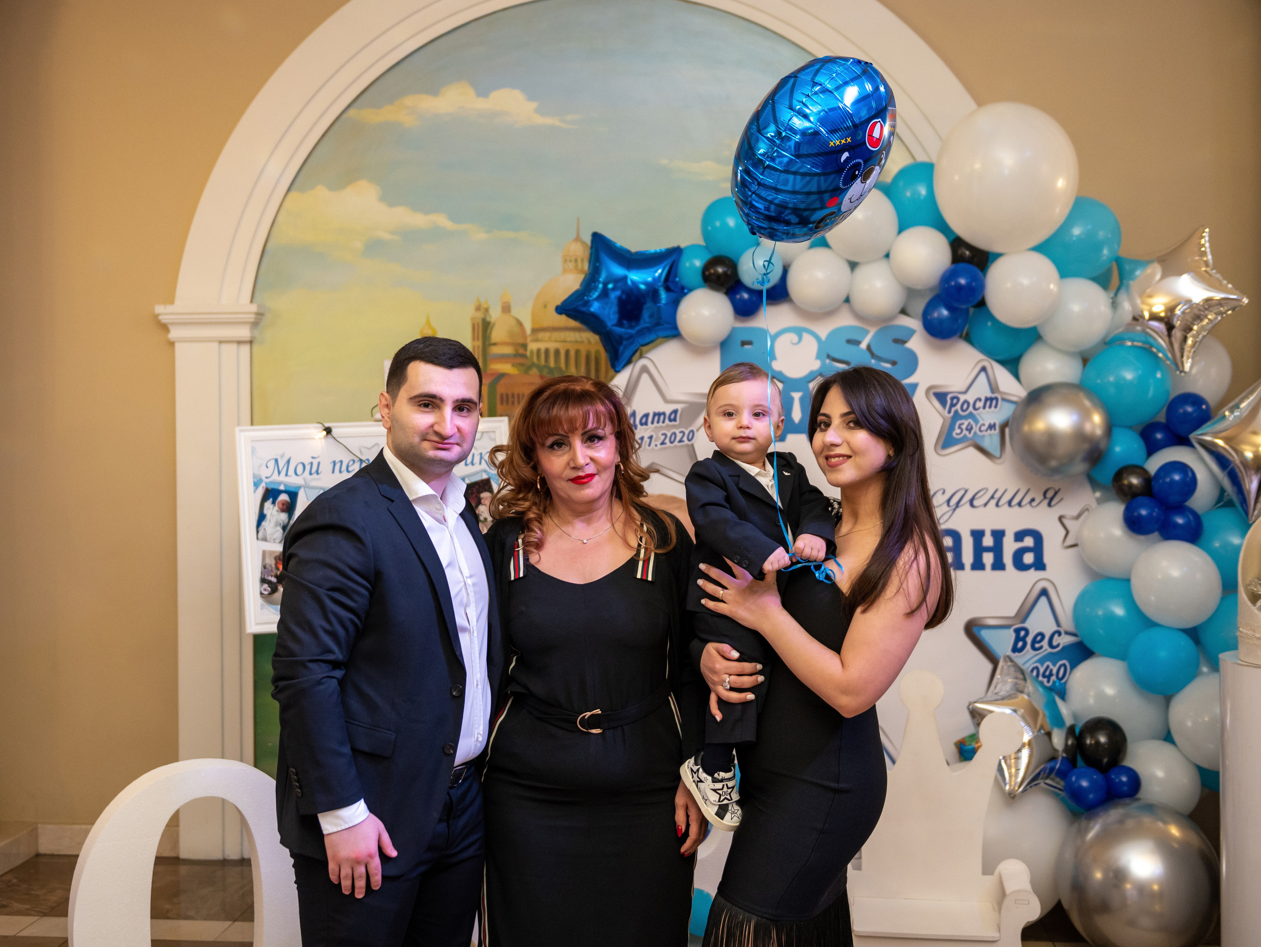 ДР Алексана 1 годик. Семейный и контент фотограф в Москве Alira